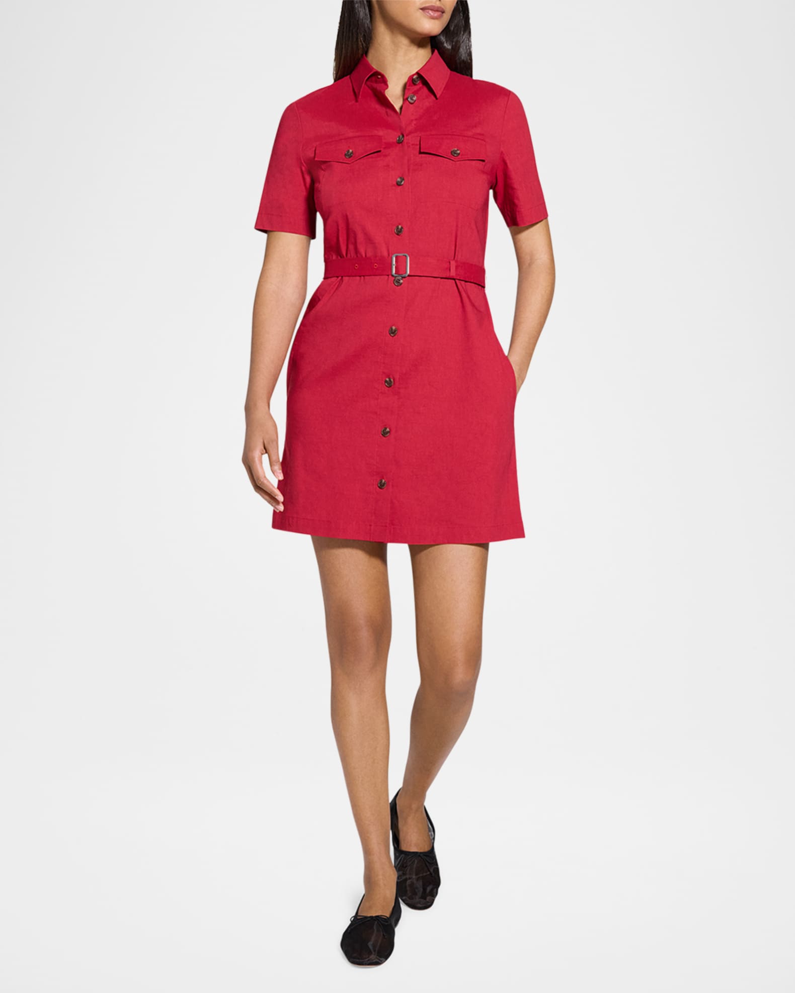 Crunch Linen Military Shirtdress 1