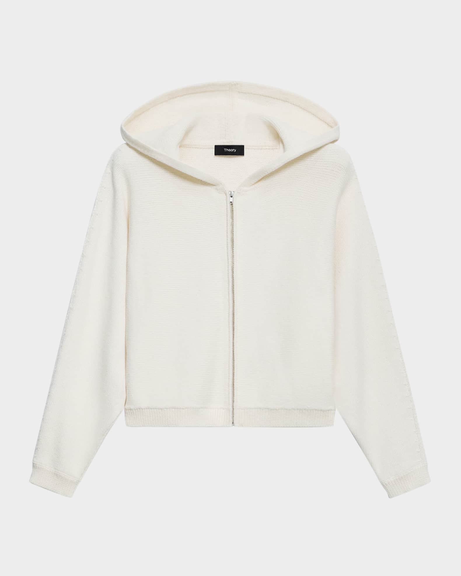 2024年最新入荷 Theory Cotton Zip-Up Hoodie | Neiman Marcus ニット/セーター