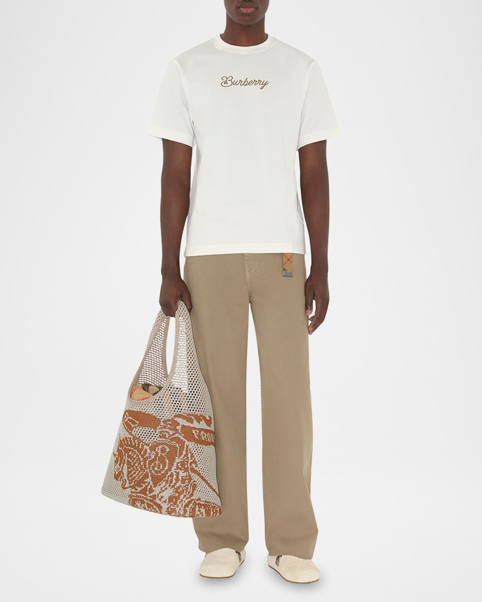 Burberry Men's Surfer Knight Graphic T-Shirt | Neiman Marcus