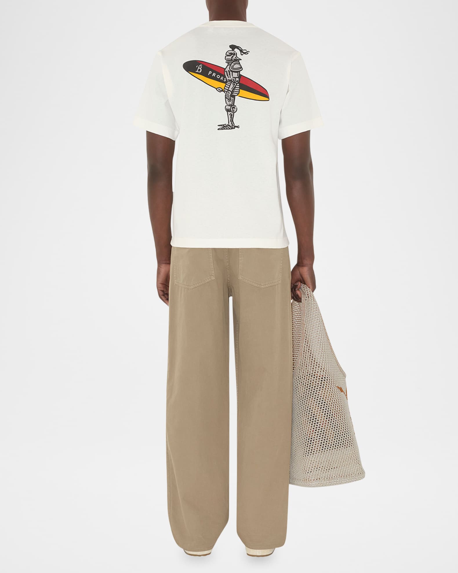 ★Burberry★ Navy ナイトスタンプ Tシャツ Knight Stamp Cotton T-shirt in Navy - Men | Burberry® Official