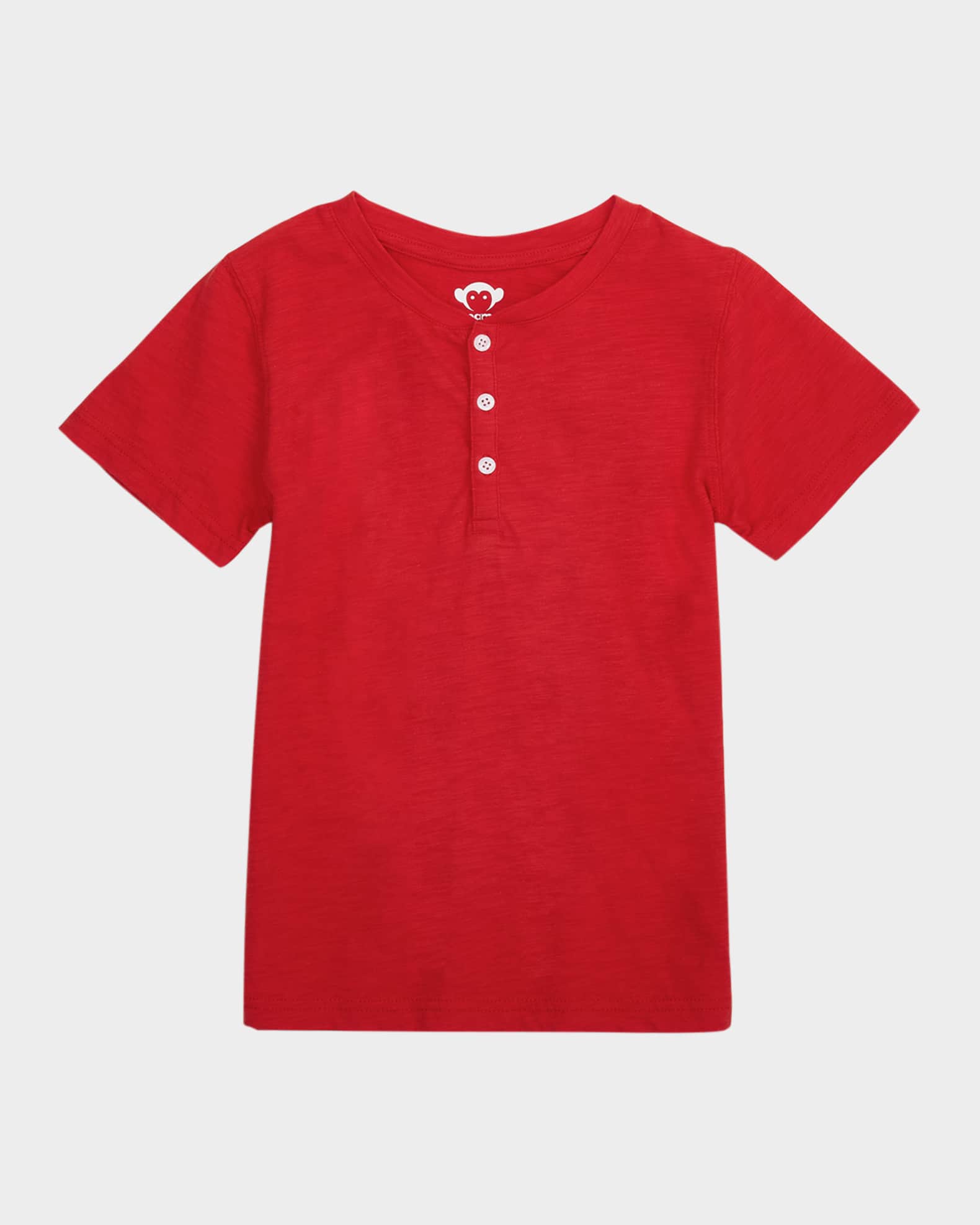 Boy's Day Party Henley T-Shirt, Size 2-10 0
