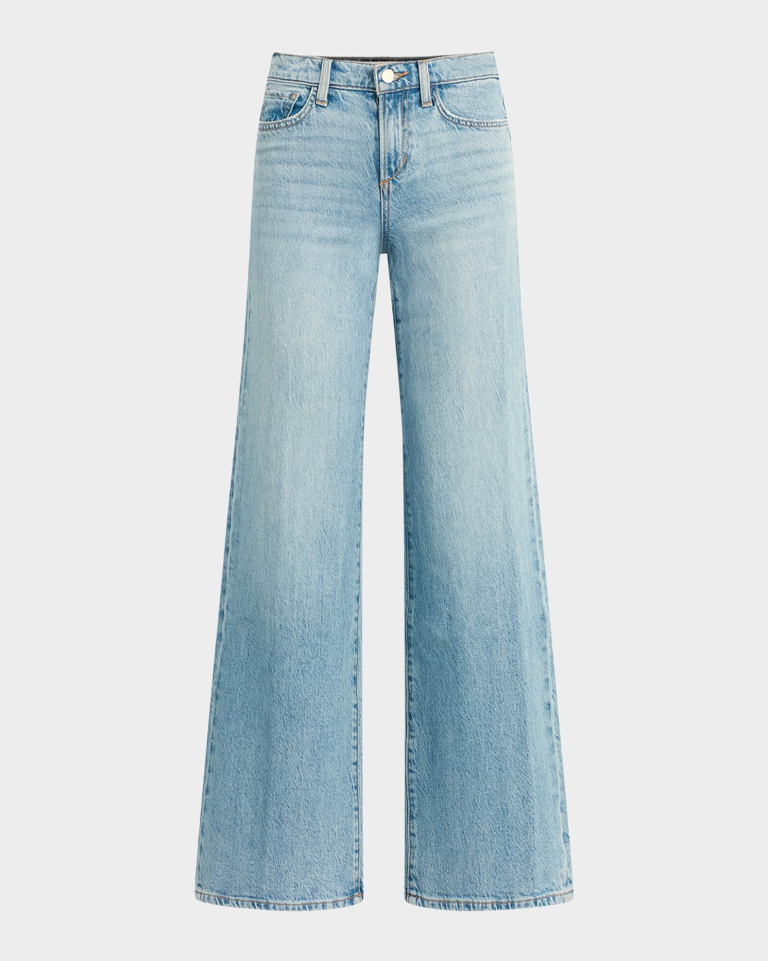 The Lou Lou Low-Rise Wide-Leg Jeans 0