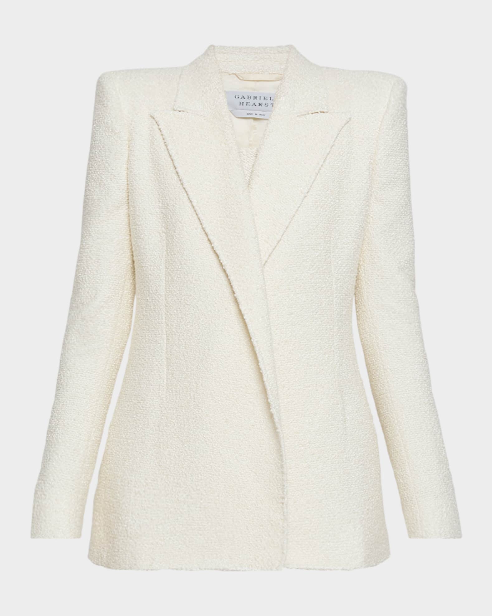 Mairi Silk Boucle Blazer 0