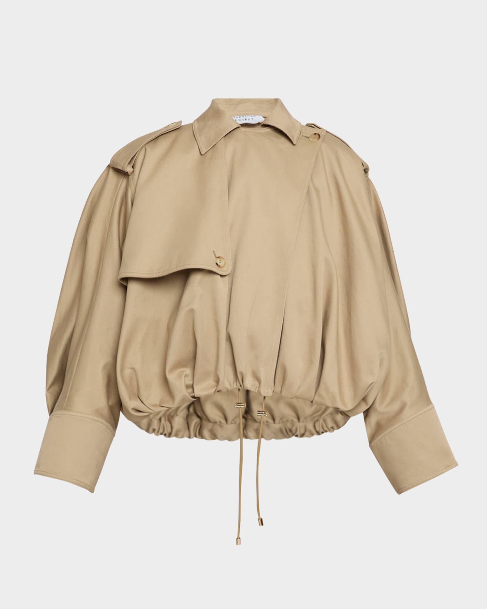Hunt Drawcord Oversized Trench Jacket 0
