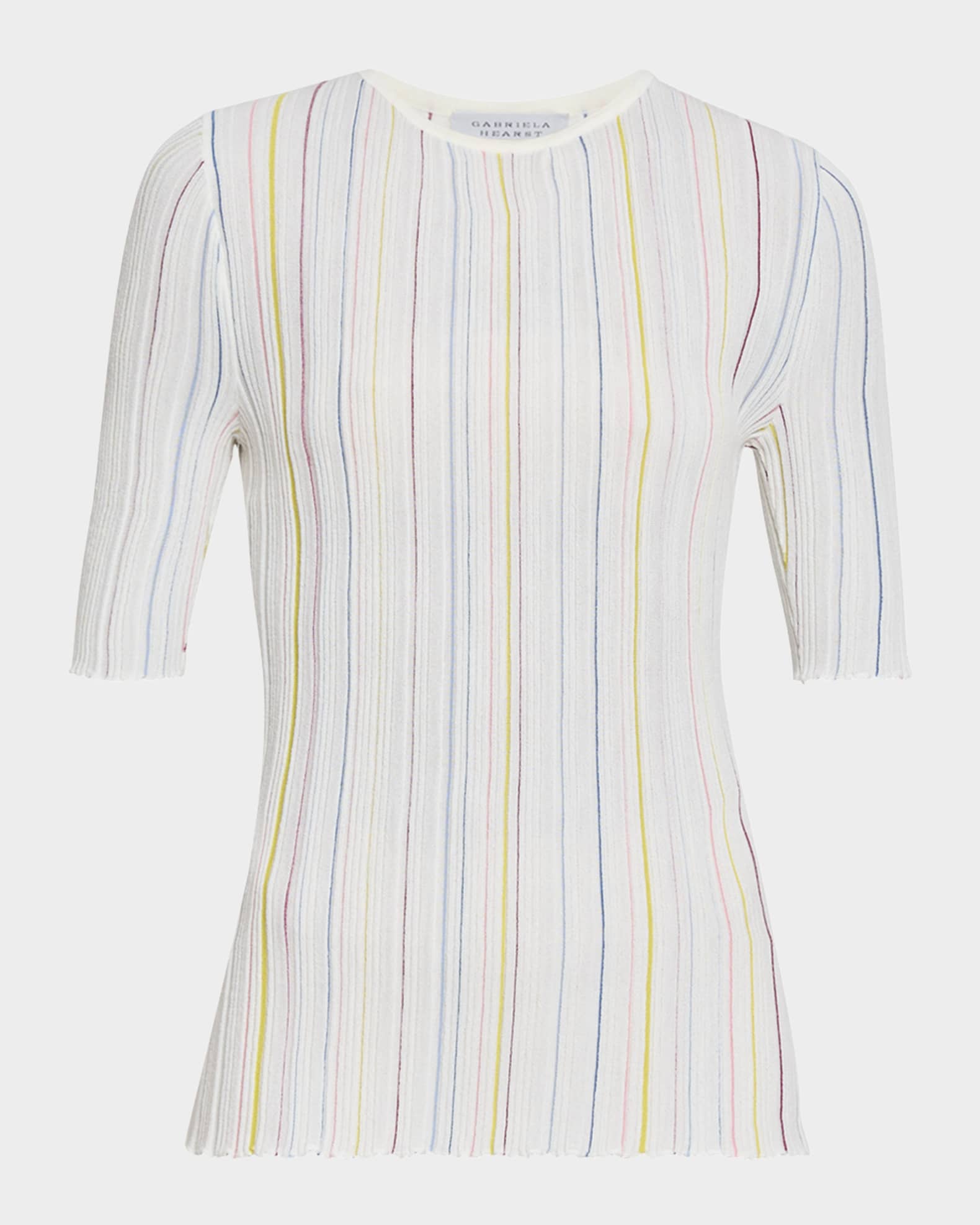Fitz Stripe Wool Top 0