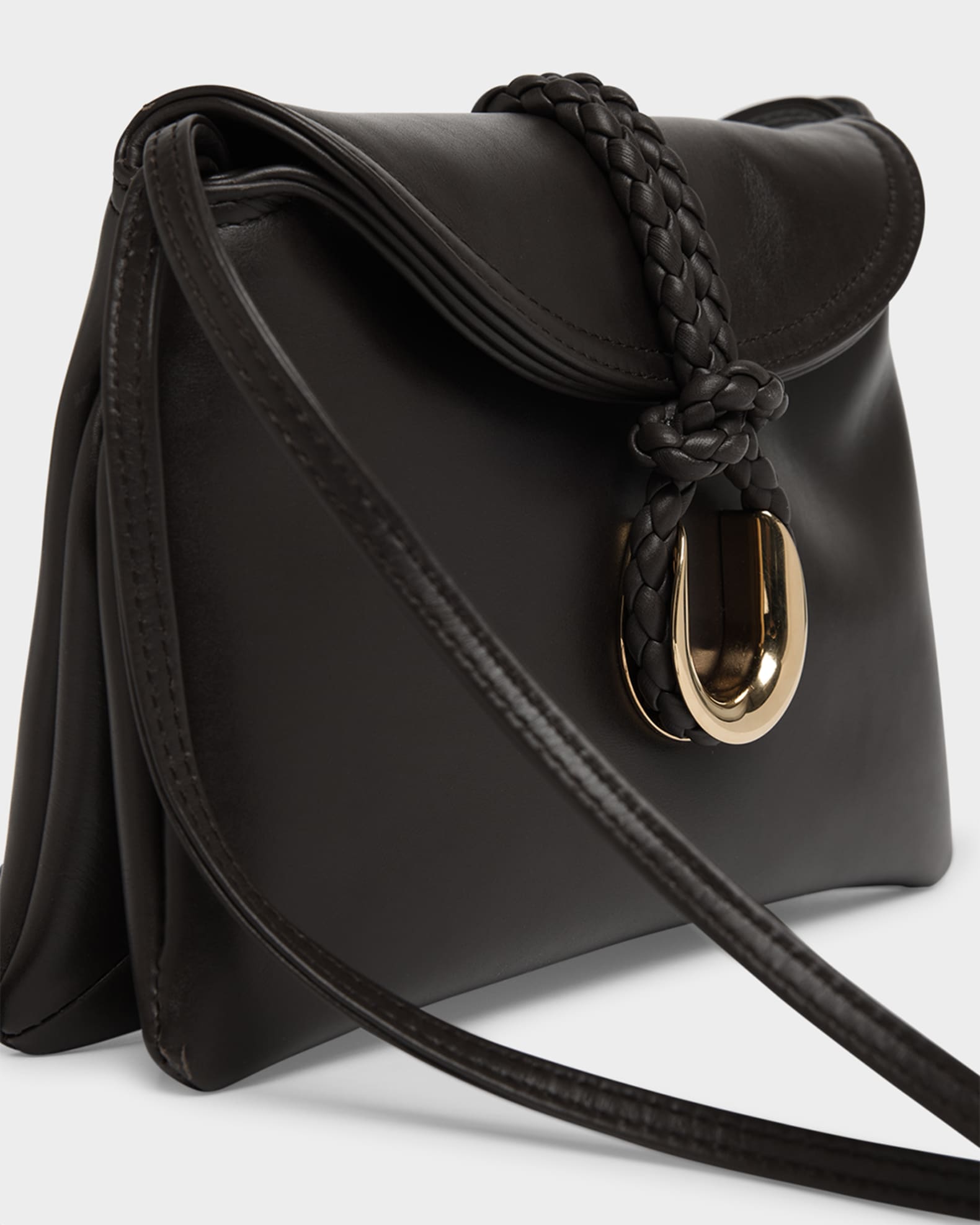 Bottega Veneta Liberta Baby Smooth Calfskin Clutch Bag Bottega Veneta Liberta Baby Smooth Calfskin Clutch Bag
