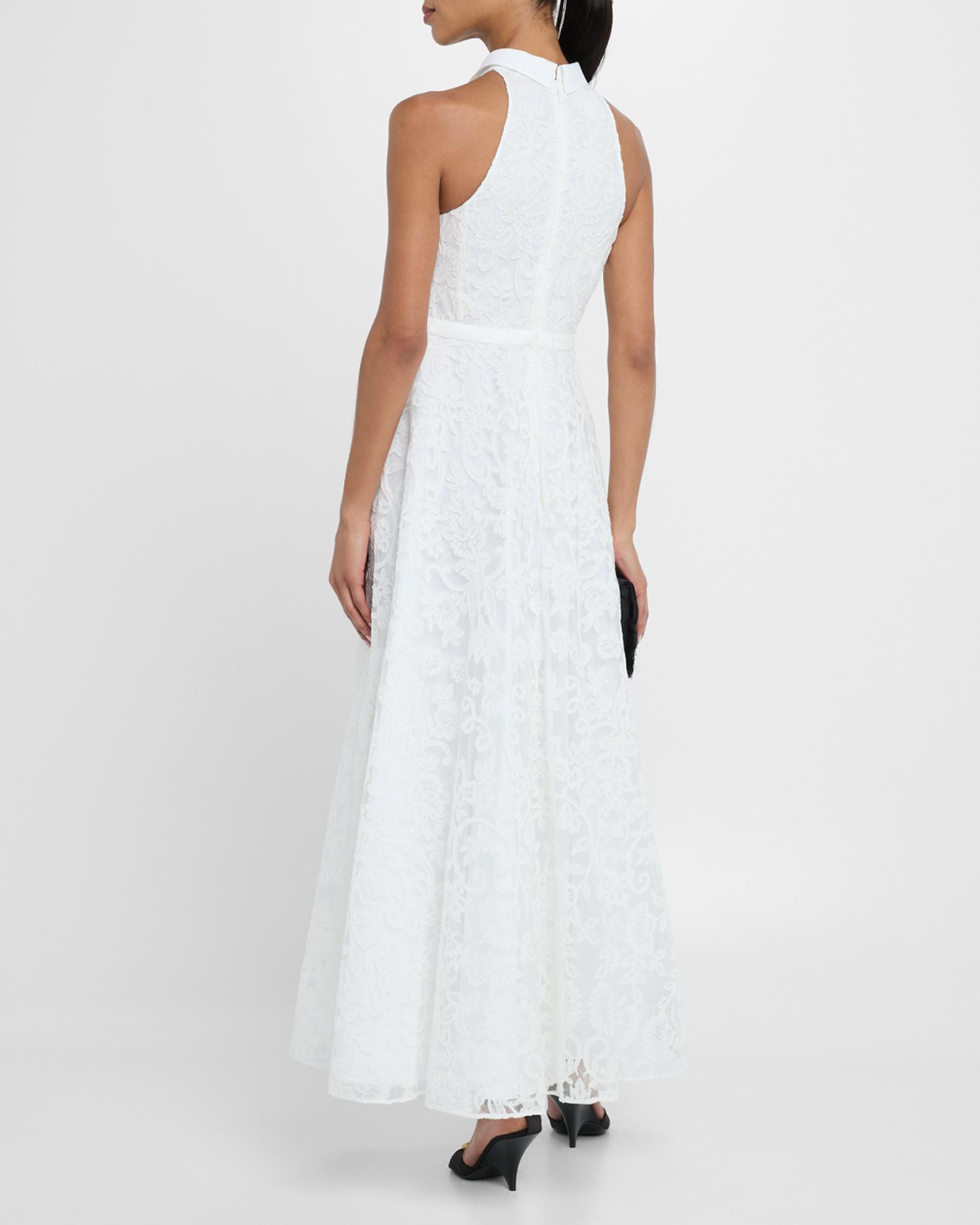 giambattista valli lace dress Giambattista Valli White Patterned Mini Dress
