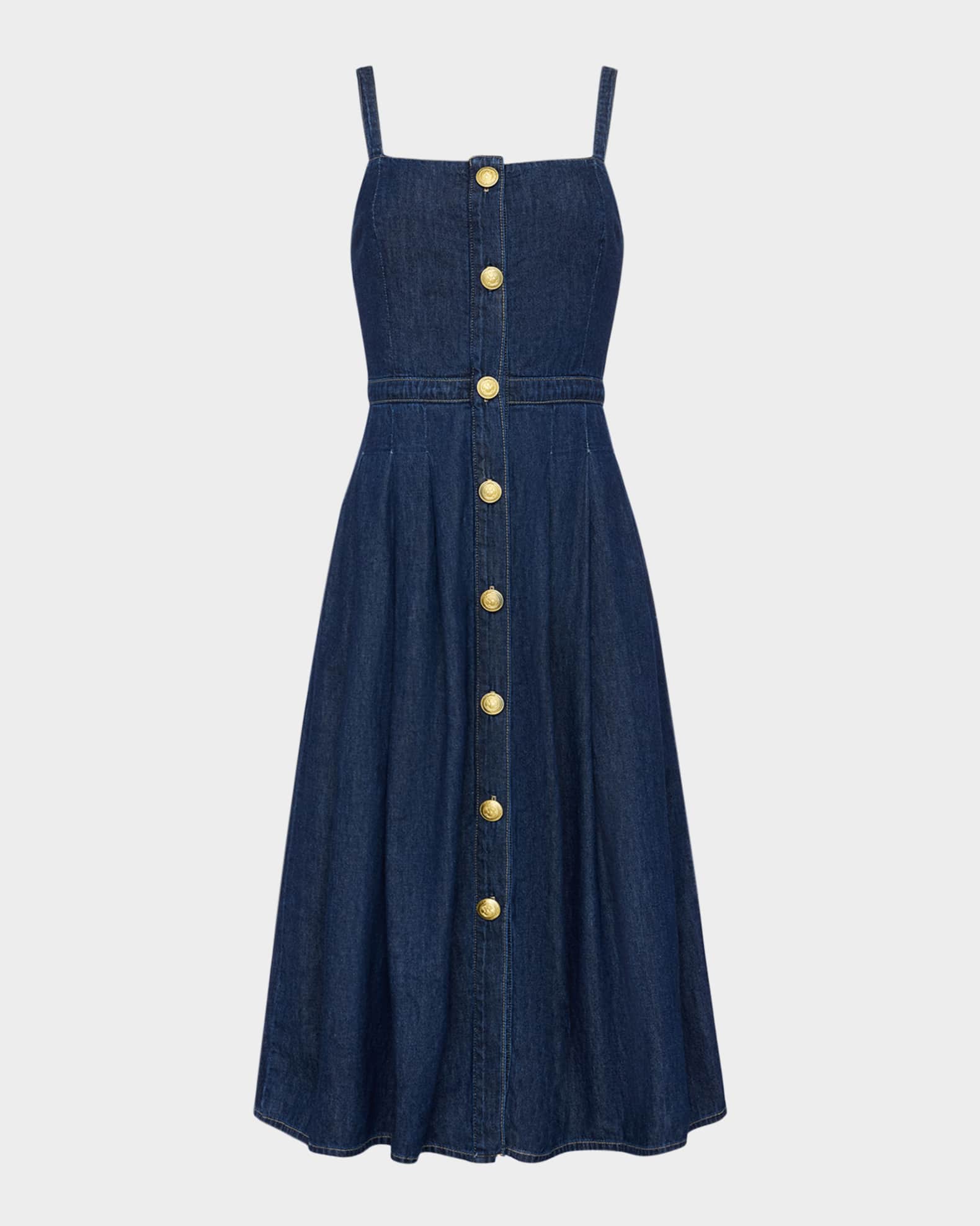 Esmeralda Denim Midi Dress 0
