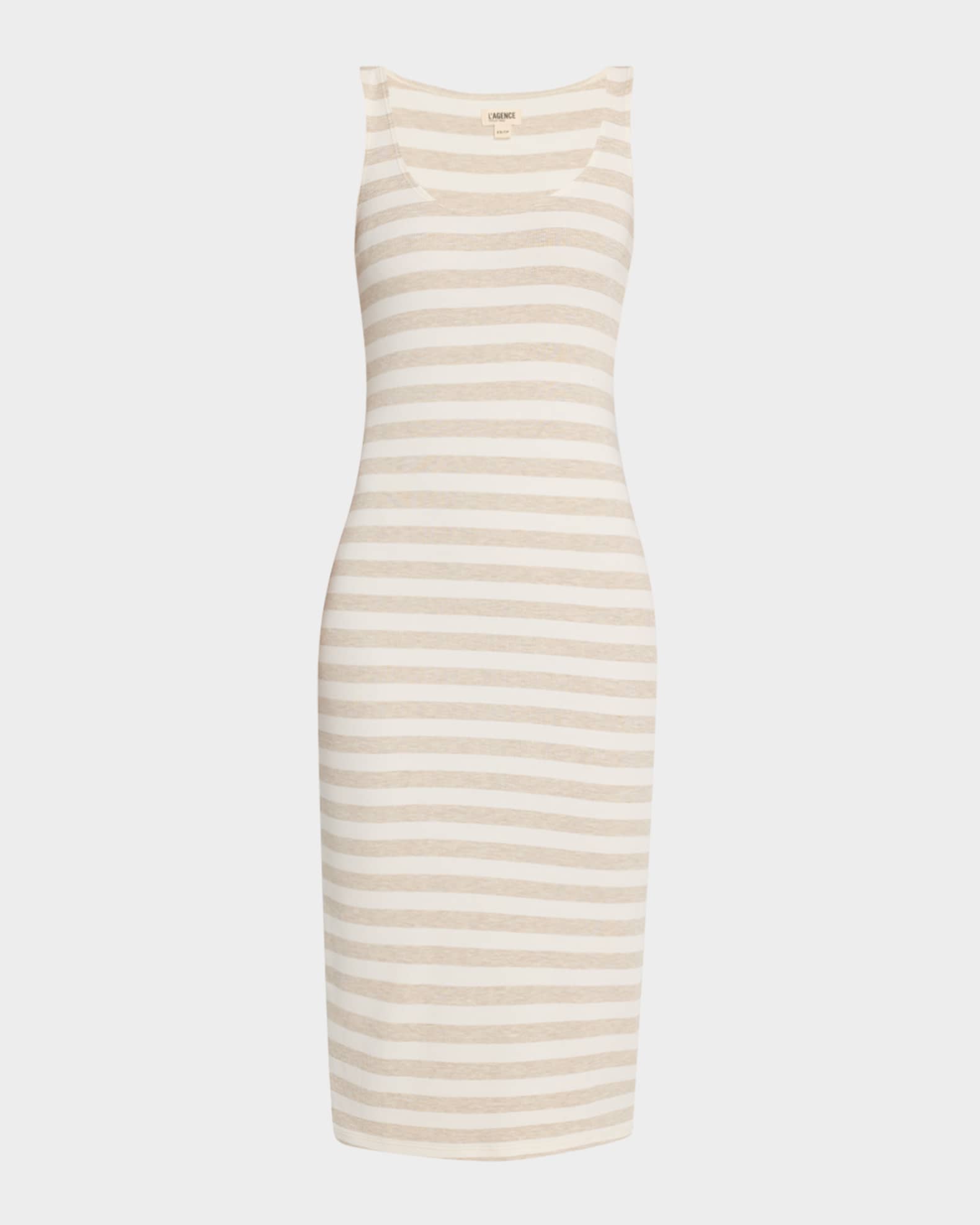 Ivanna Stripe Midi Tank Dress 0