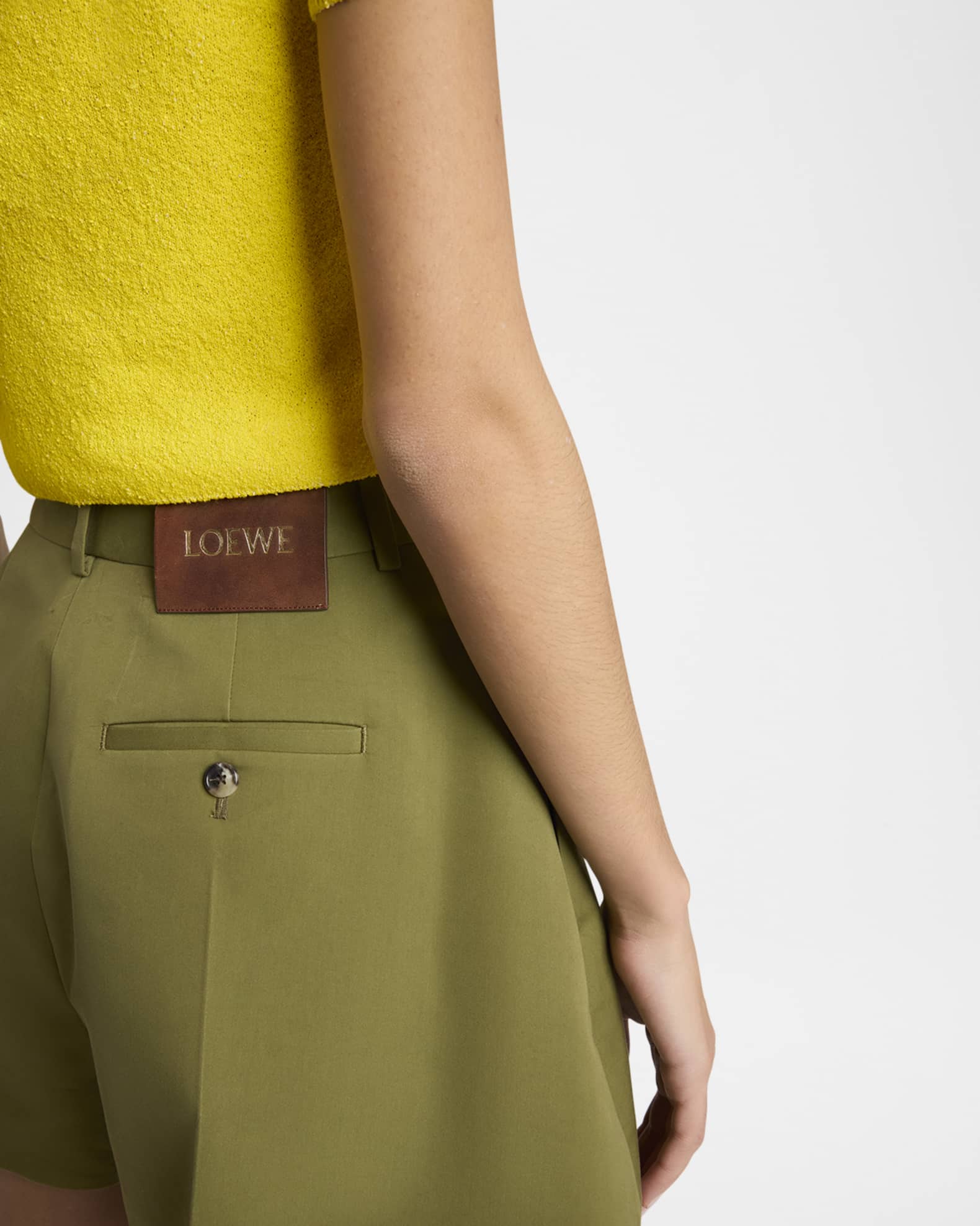 Trapeze Flared Mini Shorts