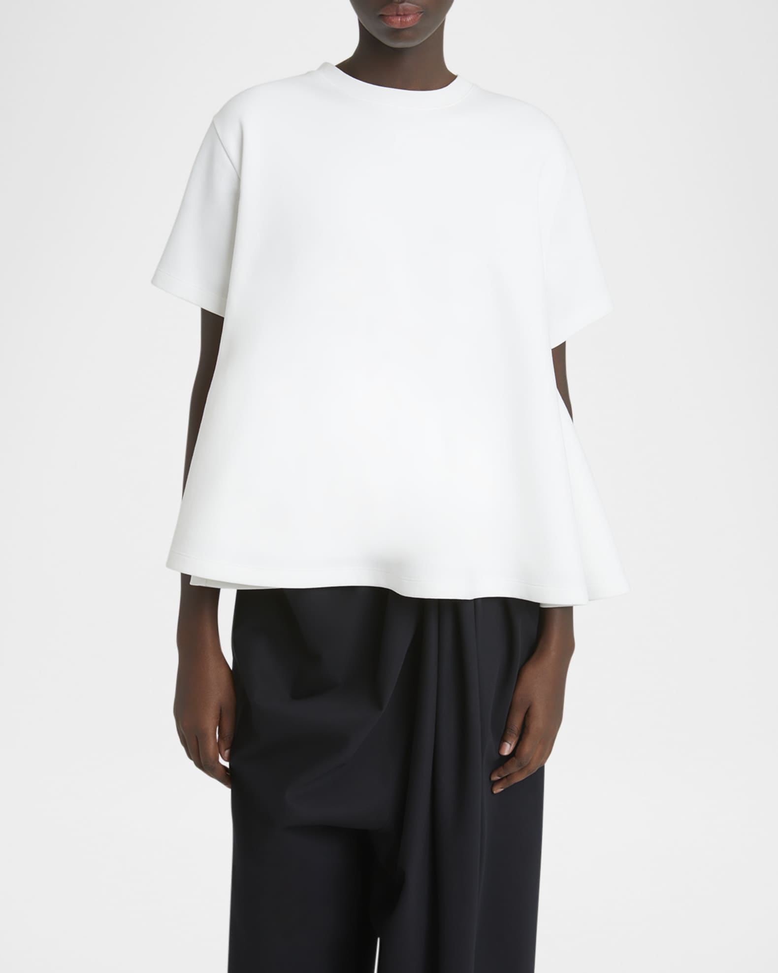 Tシャツ・カットソー Loewe T-Shirt A Maniche Corte Girocollo A Trapezio Con Orlo H526Y22XBS_1100_1F.jpg?sw=512&