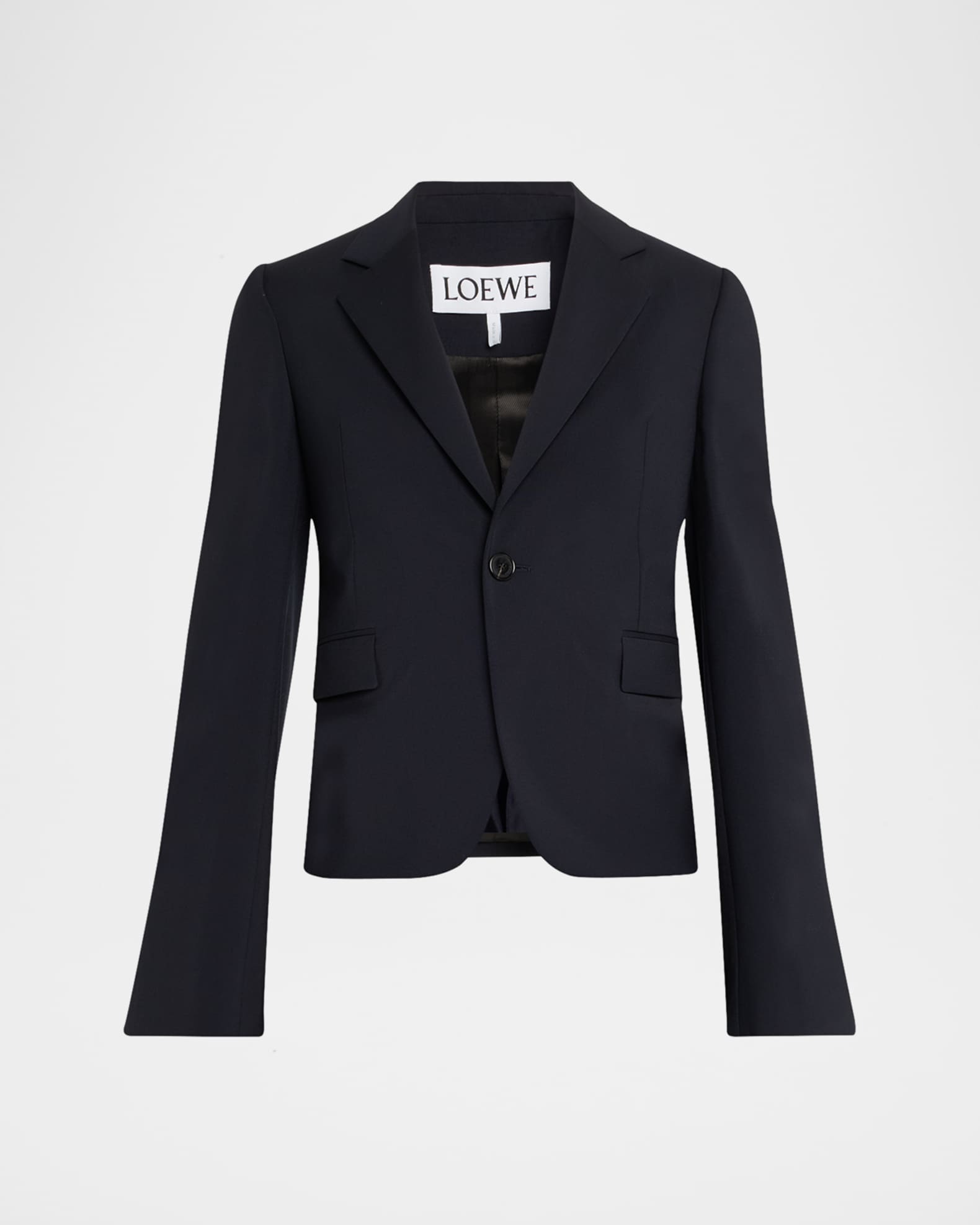 Classic Single-Breasted Blazer 0