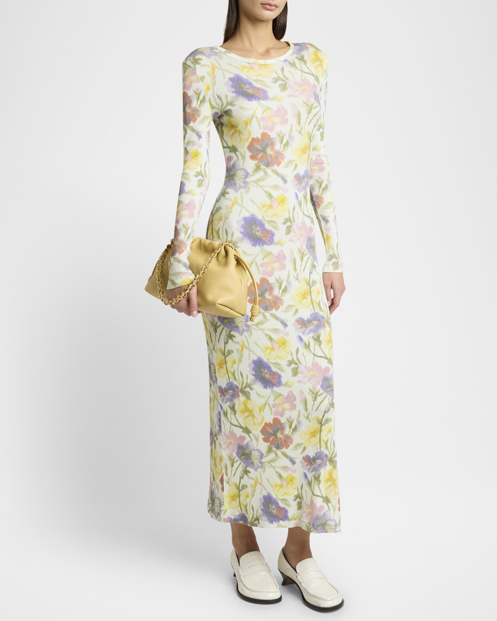 knee length dresses for ladies [WW44163] Loewe
