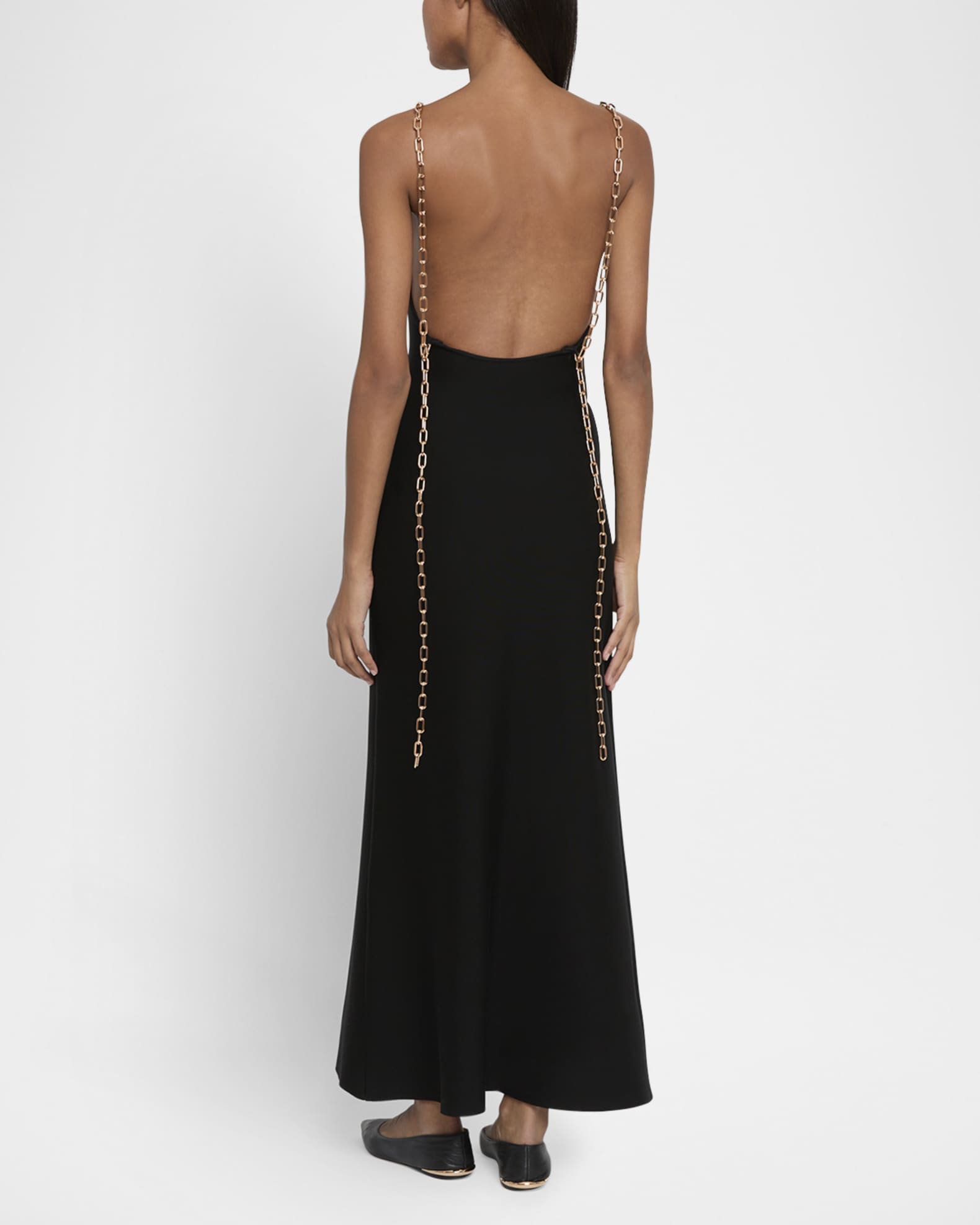 【関税込み】Gabriela Hearst ネイビー Majano ミディアムドレス Ivory Lana cashmere lace maxi dress | GABRIELA HEARST | NET