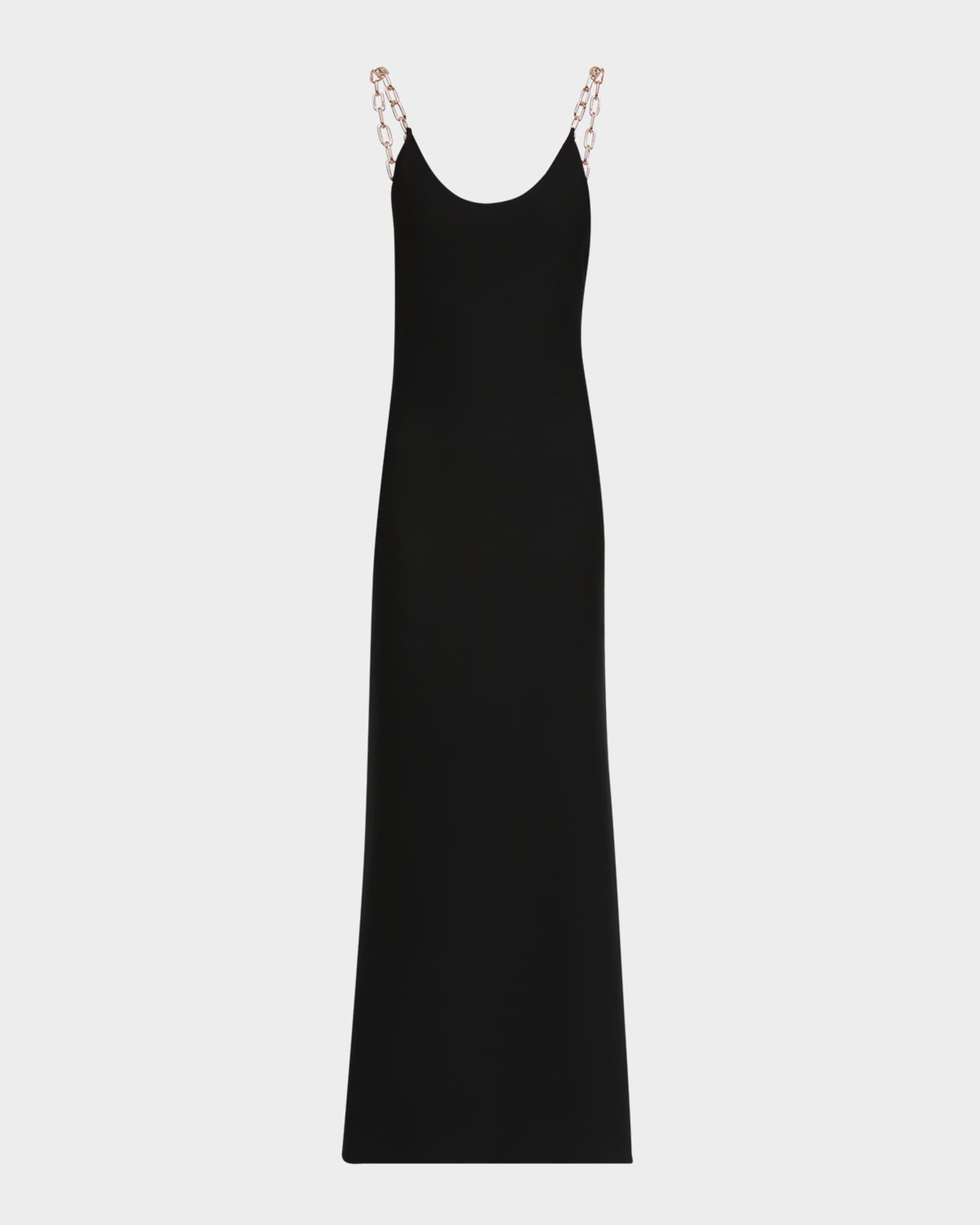 Adeona Long Chain-Strap Dress 0