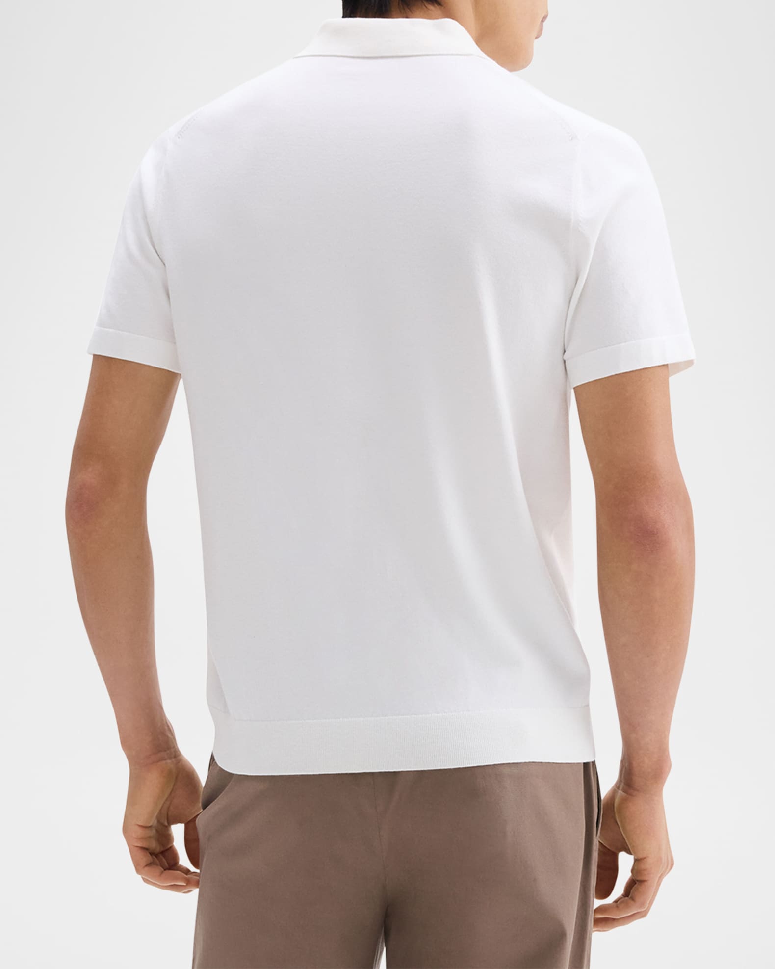 Theory Men's Goris Polo Shirt in Light Bilen | Neiman Marcus