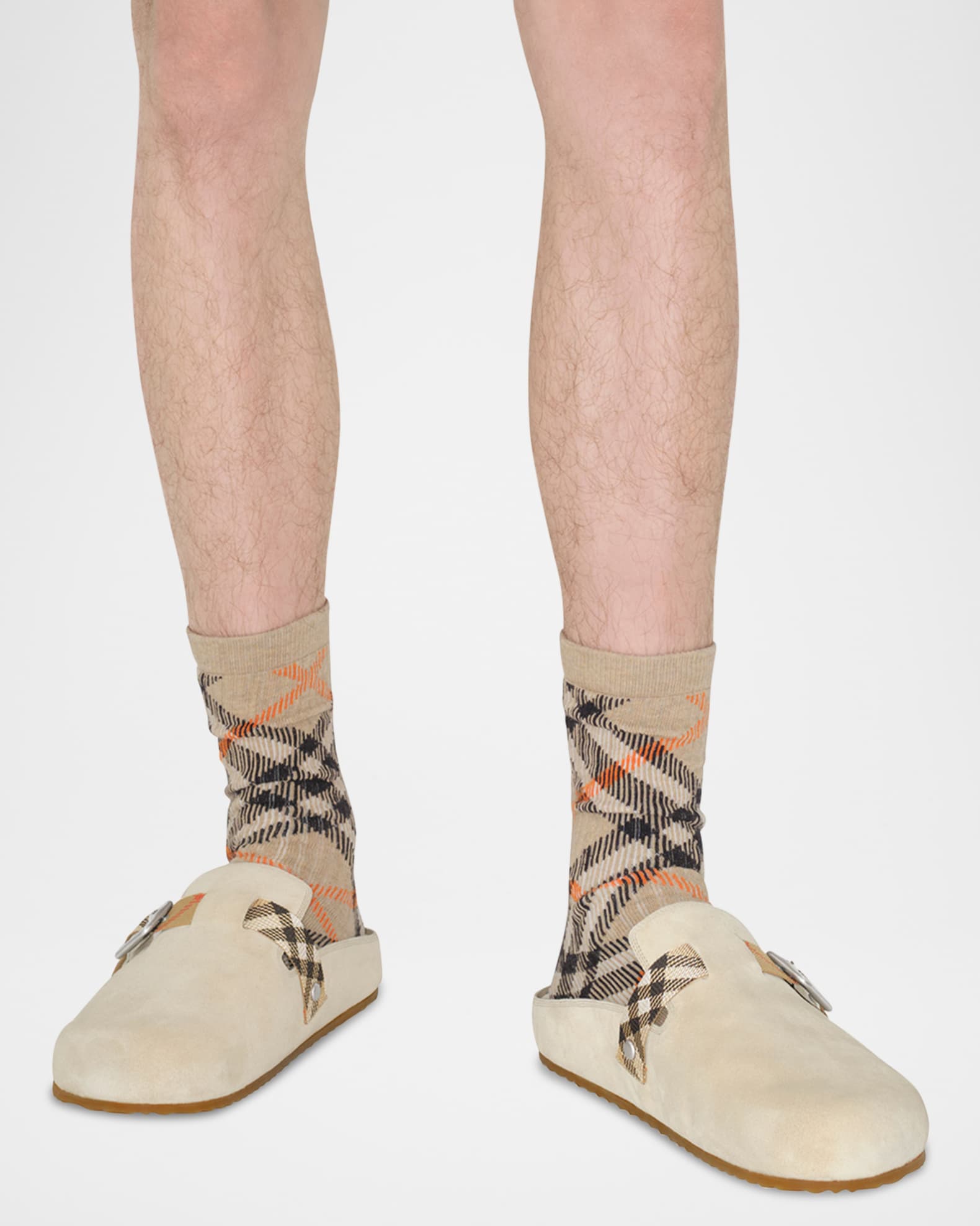 Men's Urchin Suede Clogs 1