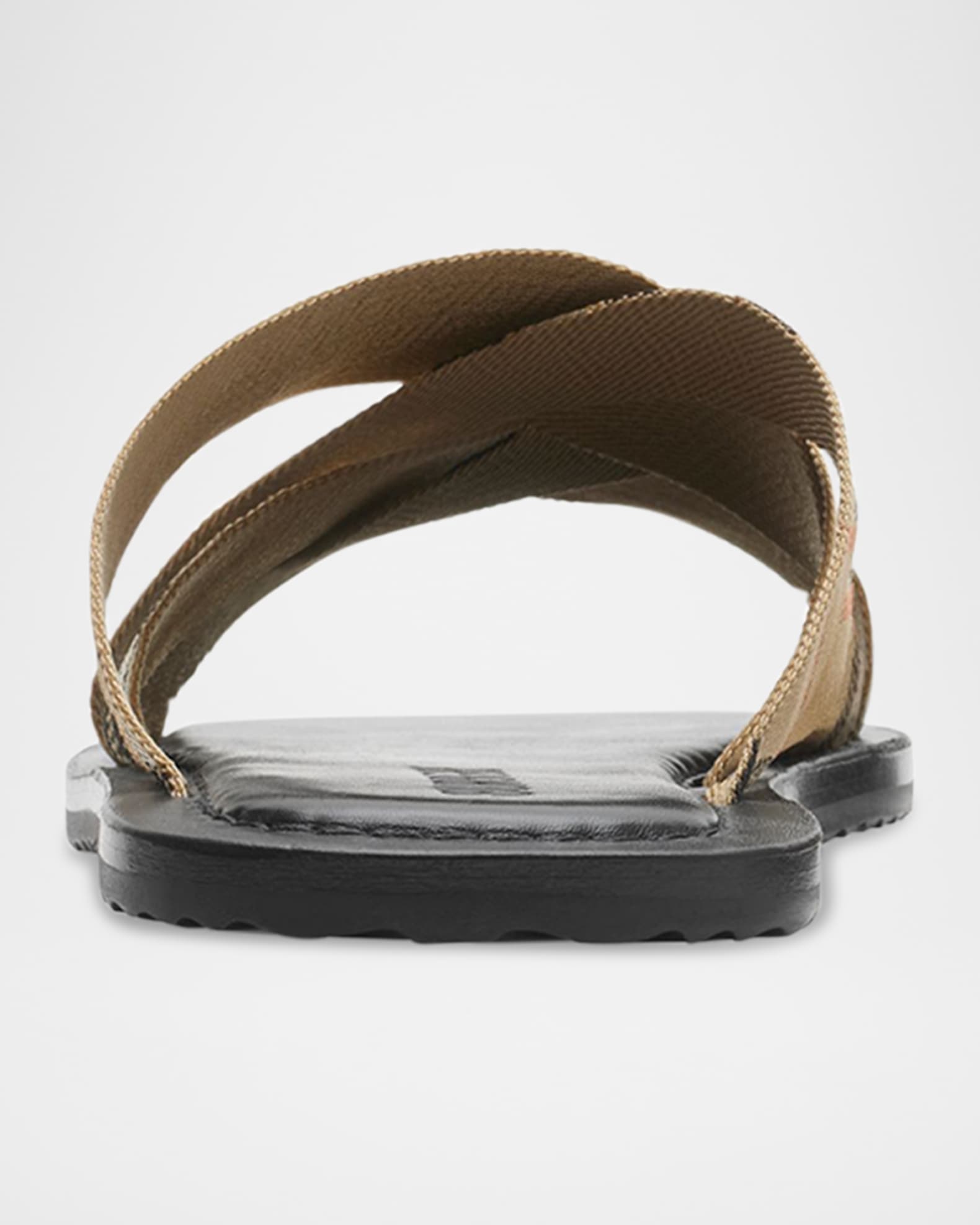 Men's Check Pavilion Slide Sandals 1