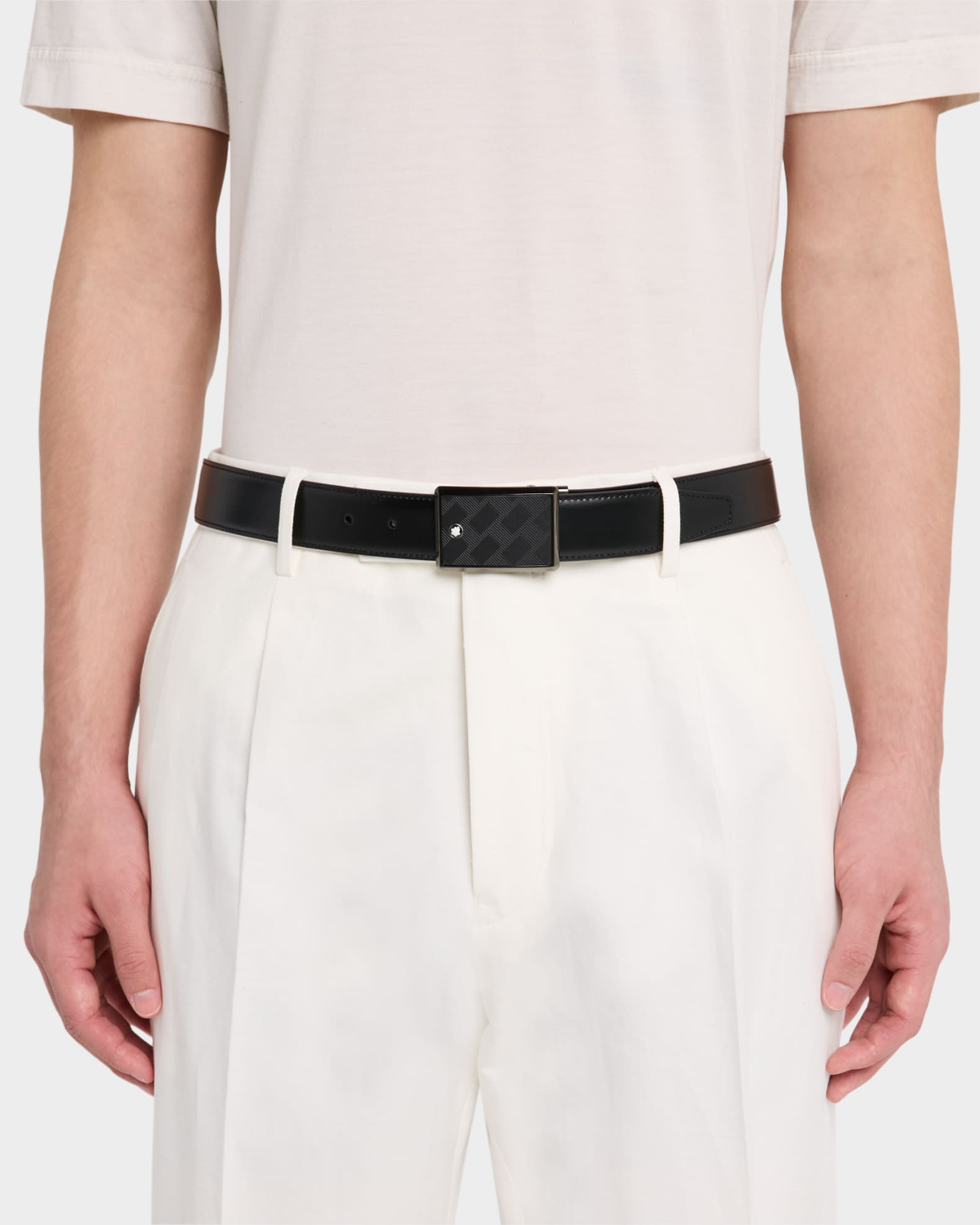 Men's Extreme 3.0 Plate-Buckle Leather Belt 1