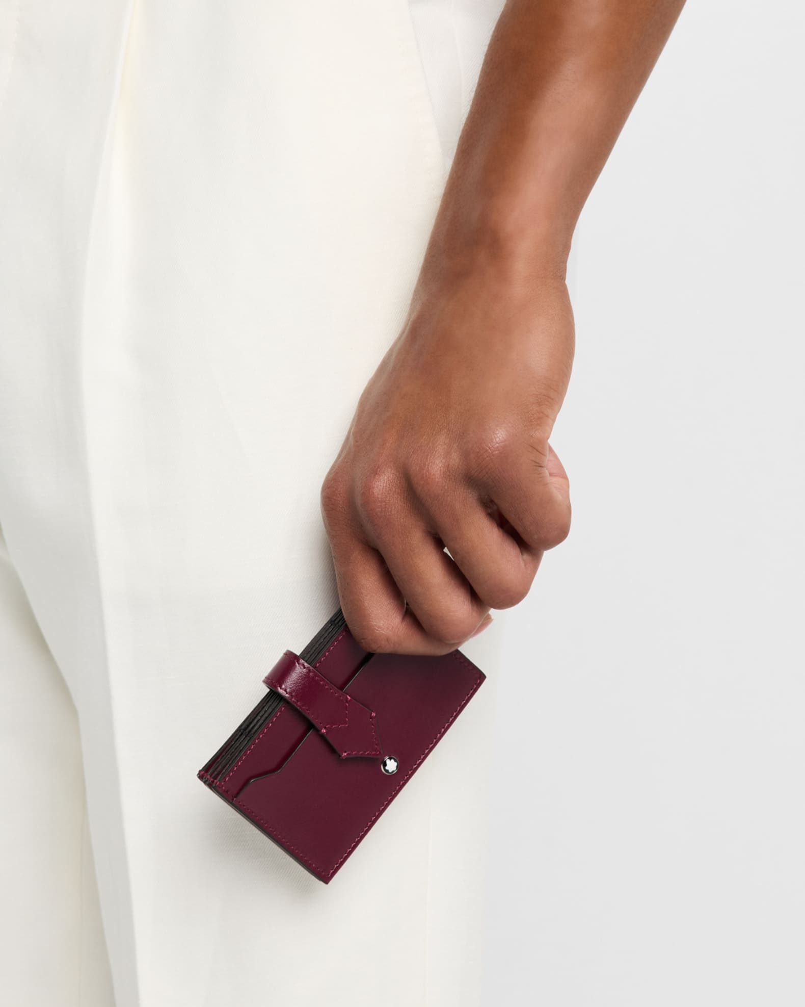 Men's Meisterstuck Leather Bifold Card Holder 1