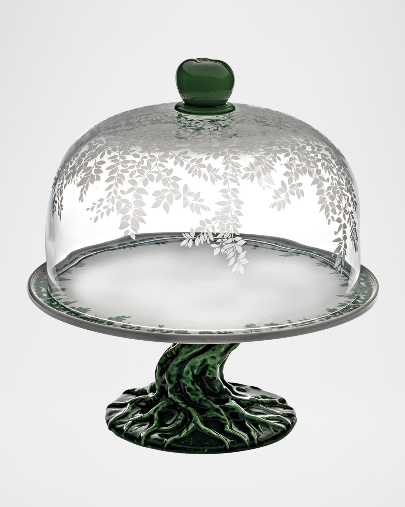 Pomum Cake Stand with Dome 0