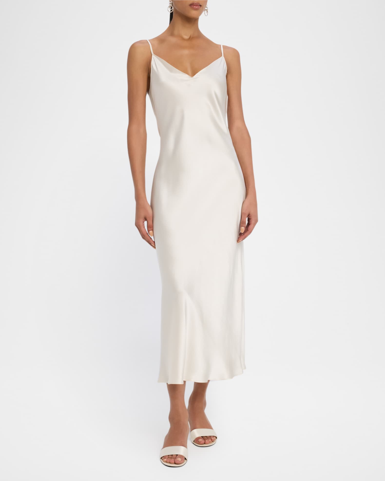 Taylor Bias-Cut Slip Dress 1