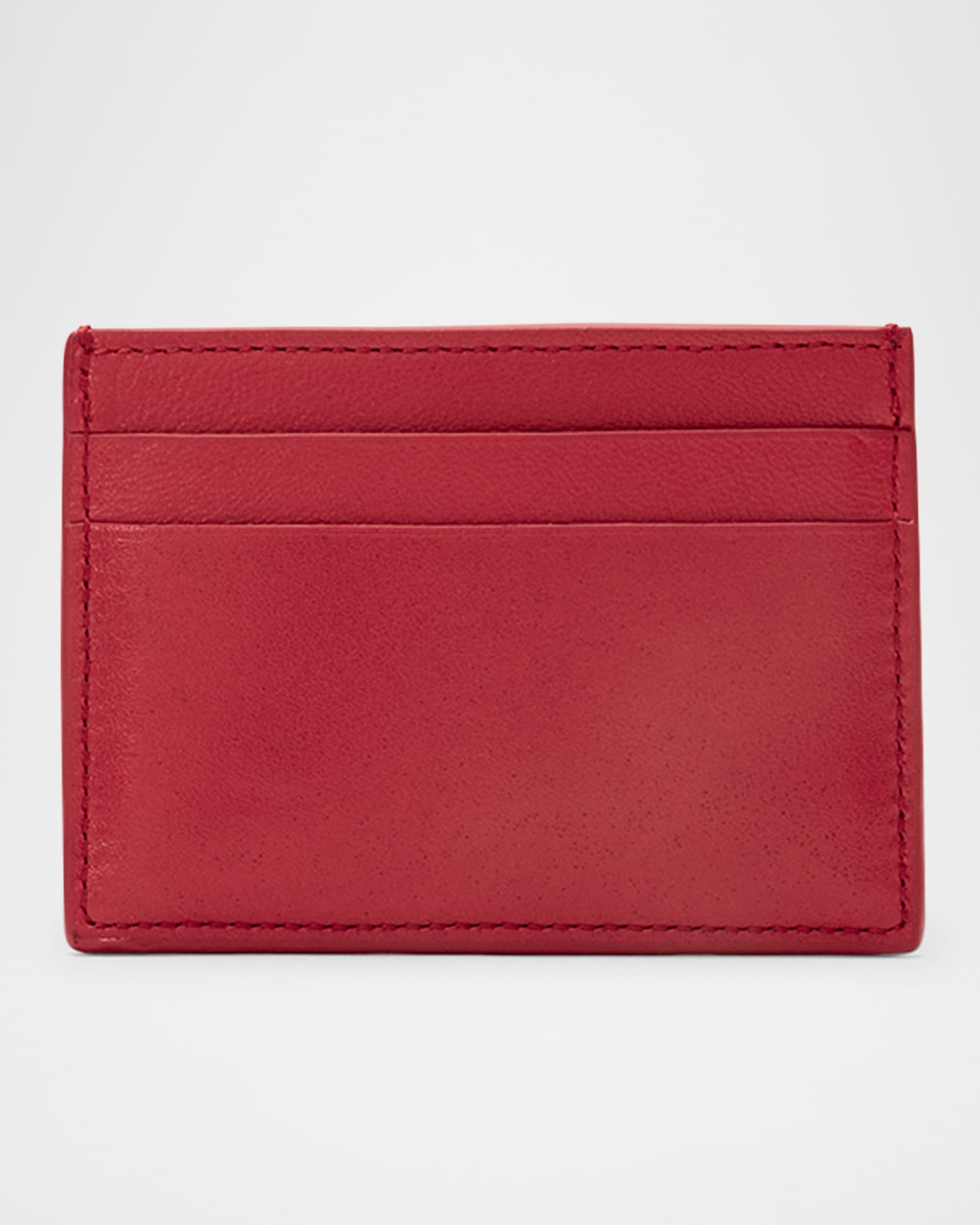 Anagrame Puffer Card Holder in Leather   1
