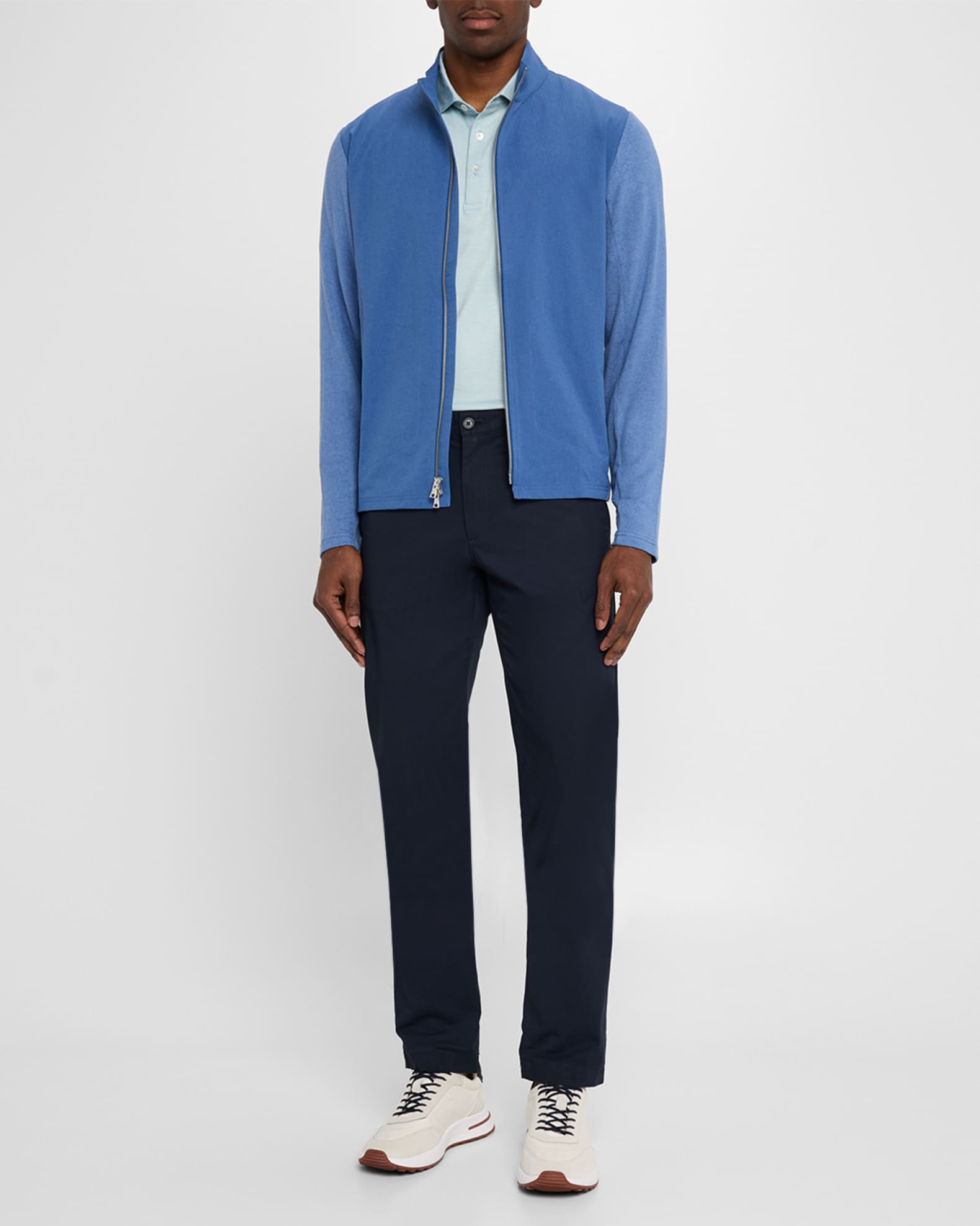 Men's Solstice Performance Hybrid Full-Zip Cardigan - Thumbnail 2