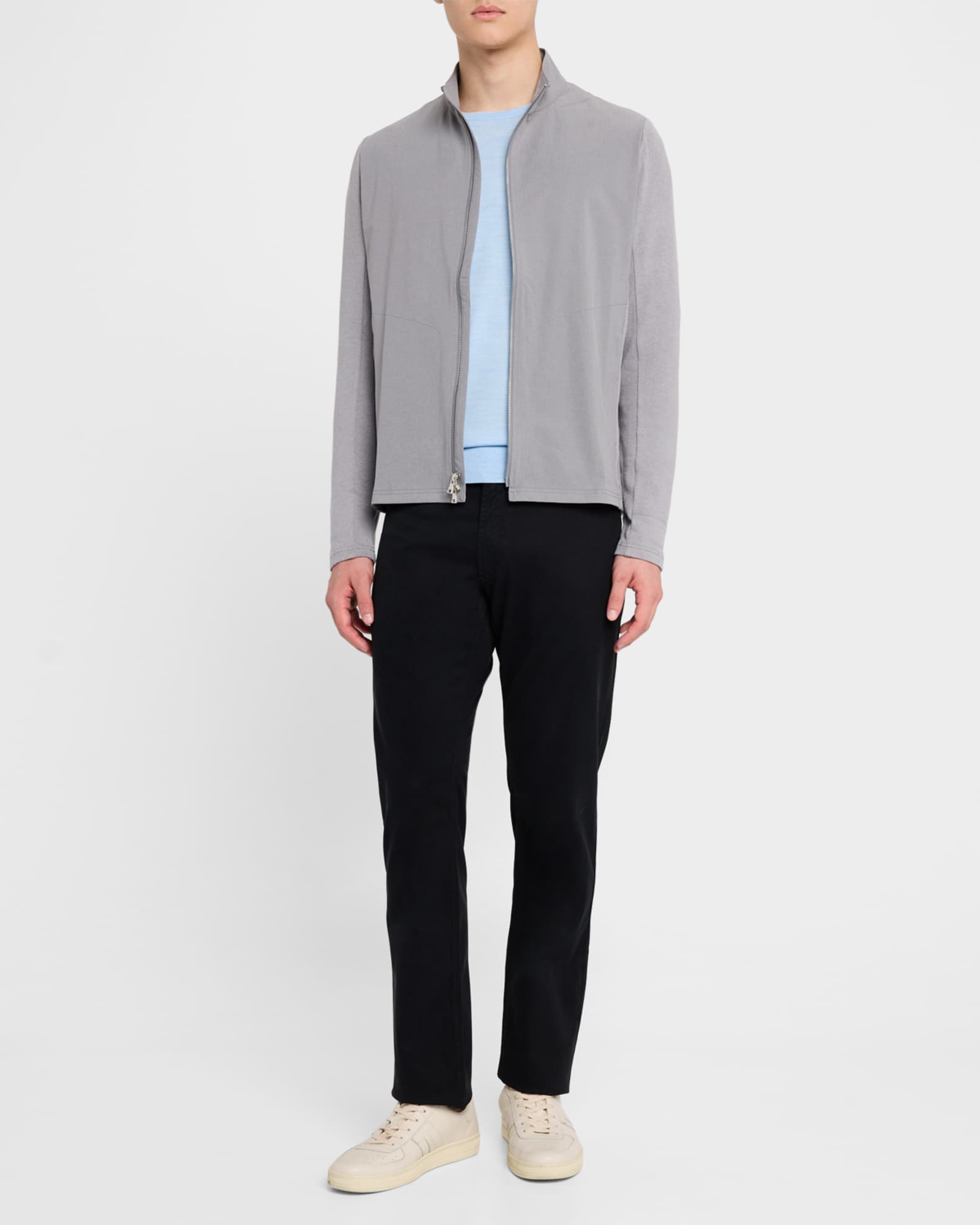 Men's Solstice Performance Hybrid Full-Zip Cardigan - Thumbnail 2