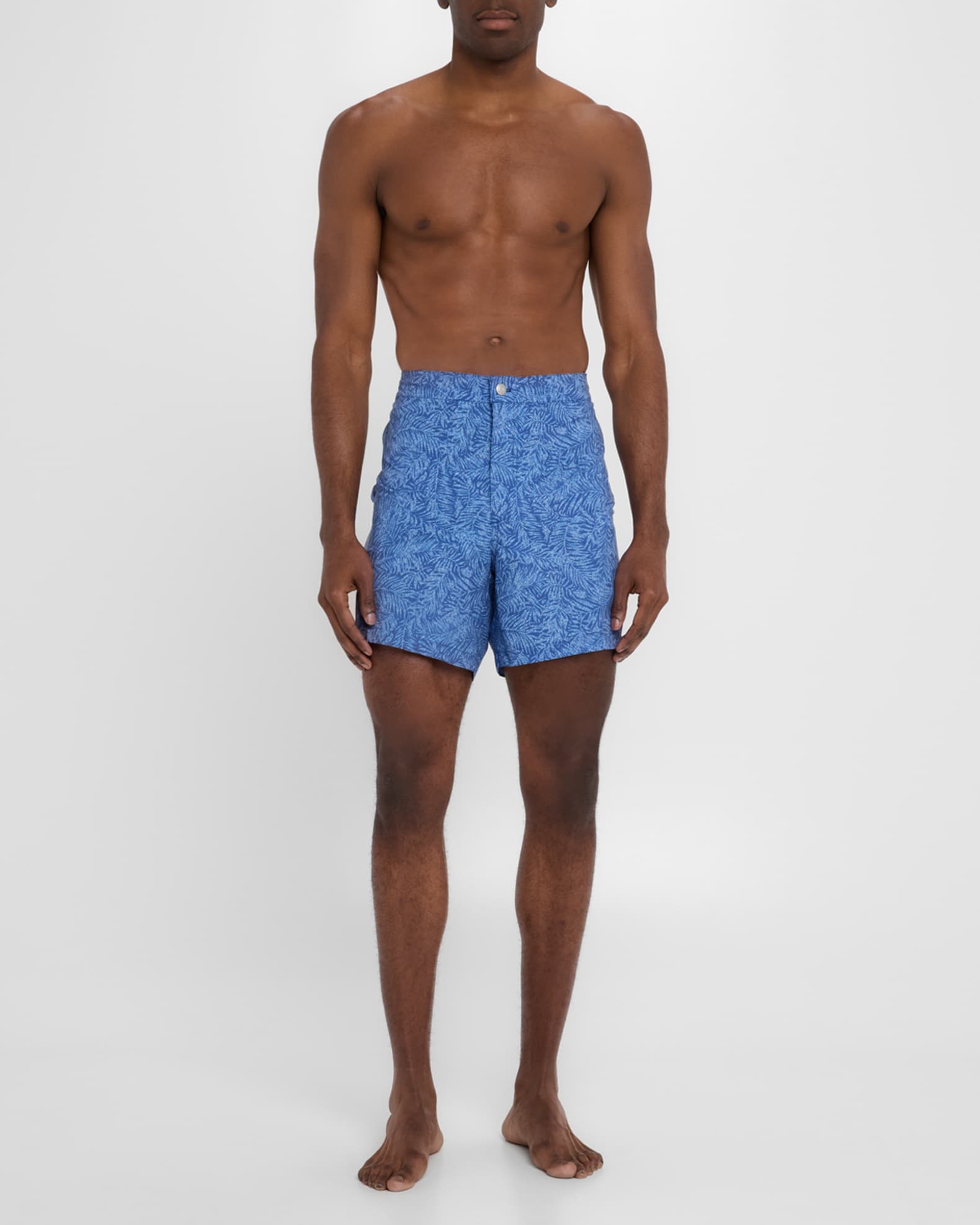 Men's Santa Barbara Palms Swim Trunks - Thumbnail 2