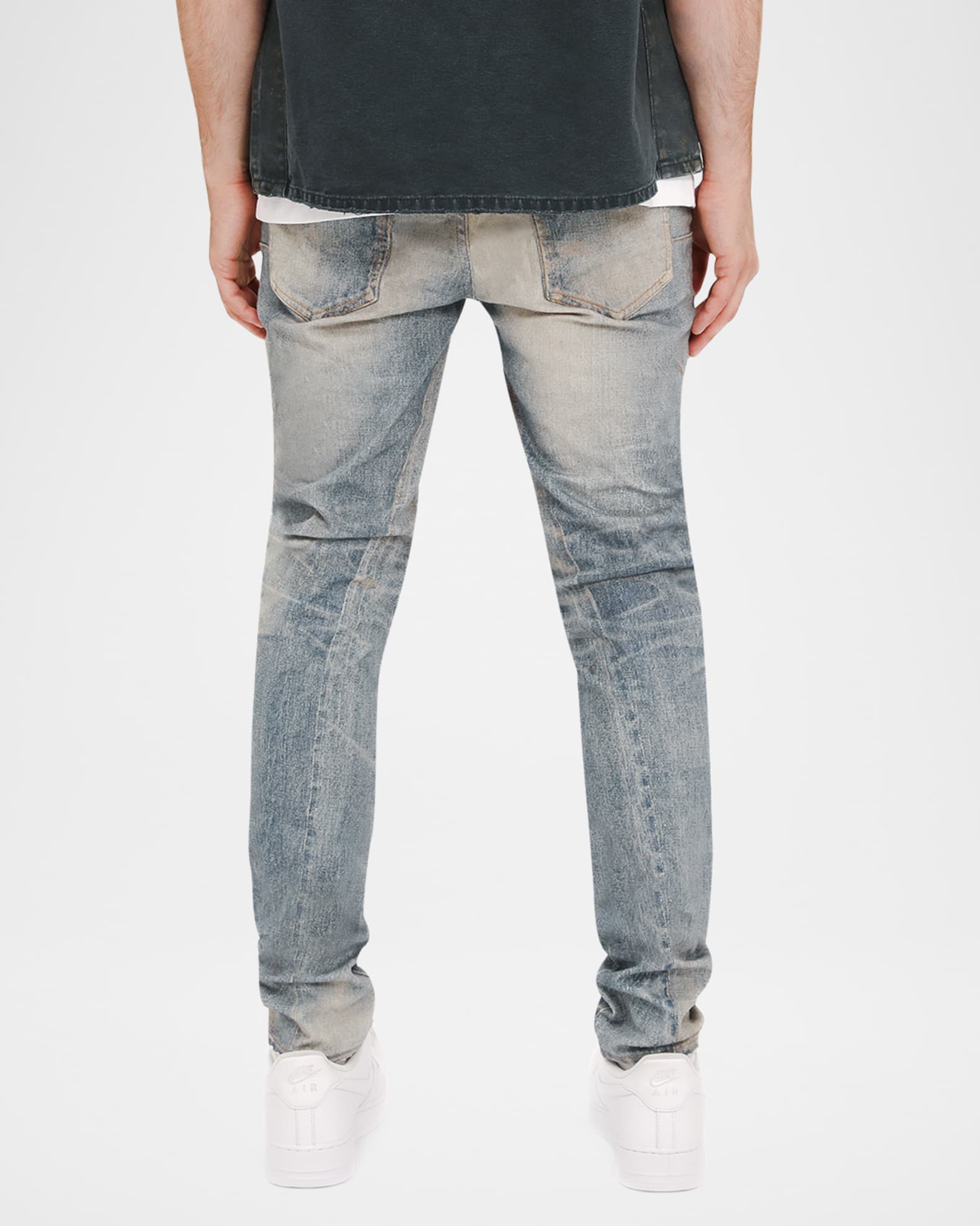 Men's Cyanine Jewel Skinny Jeans 1