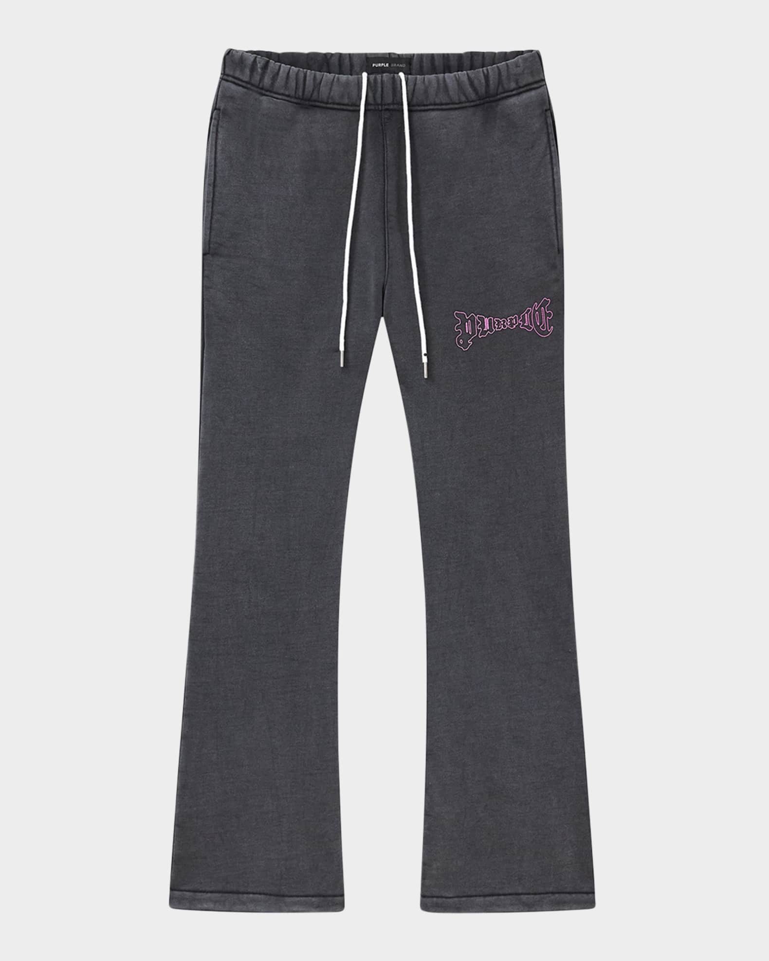 Men's Heavy Fleece Flare Sweatpants 0