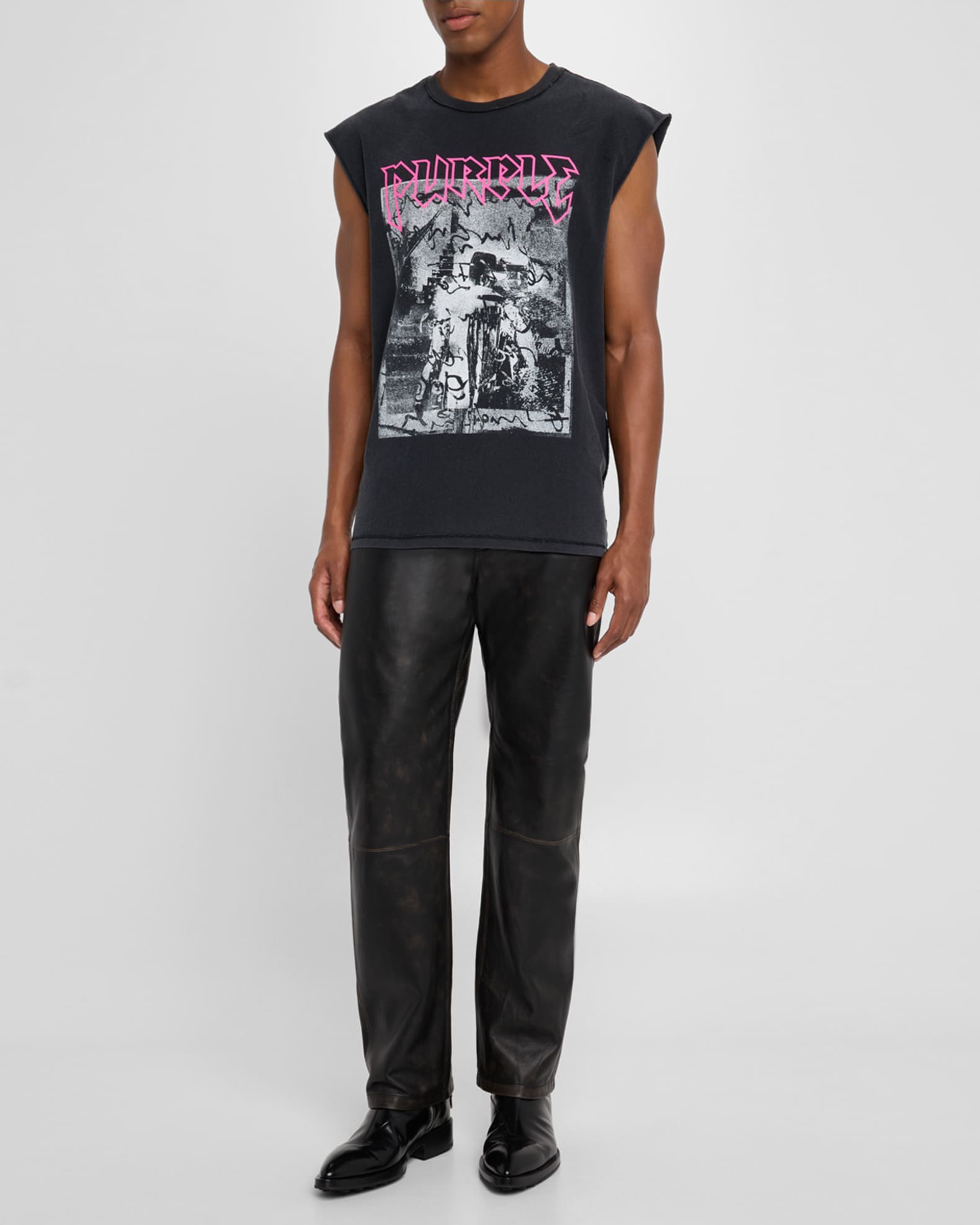 Men's Full Metal Tank Top - Thumbnail 2