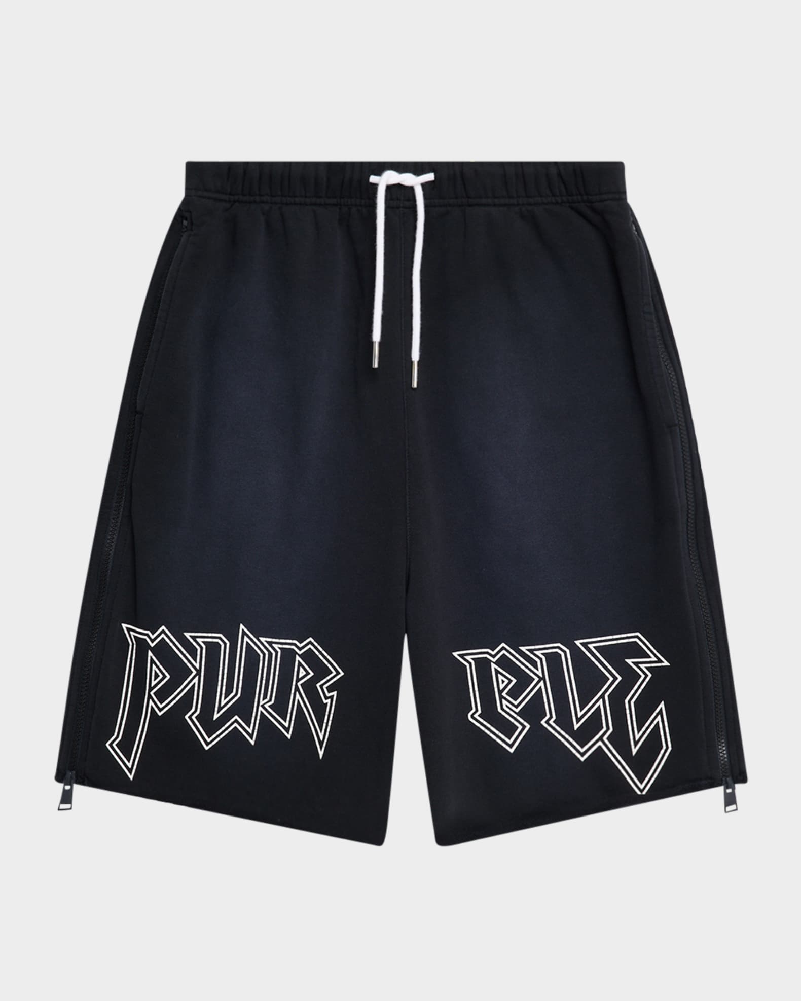 Men's Fleece Side-Zip Shorts 0