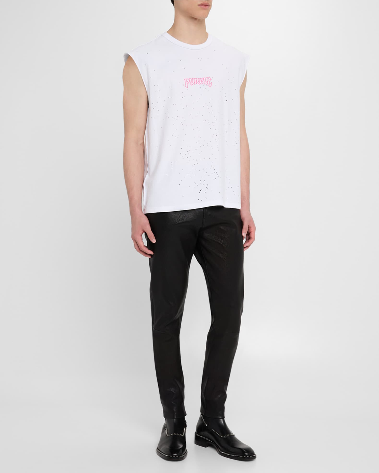 Men's Metal Tank Top - Thumbnail 2