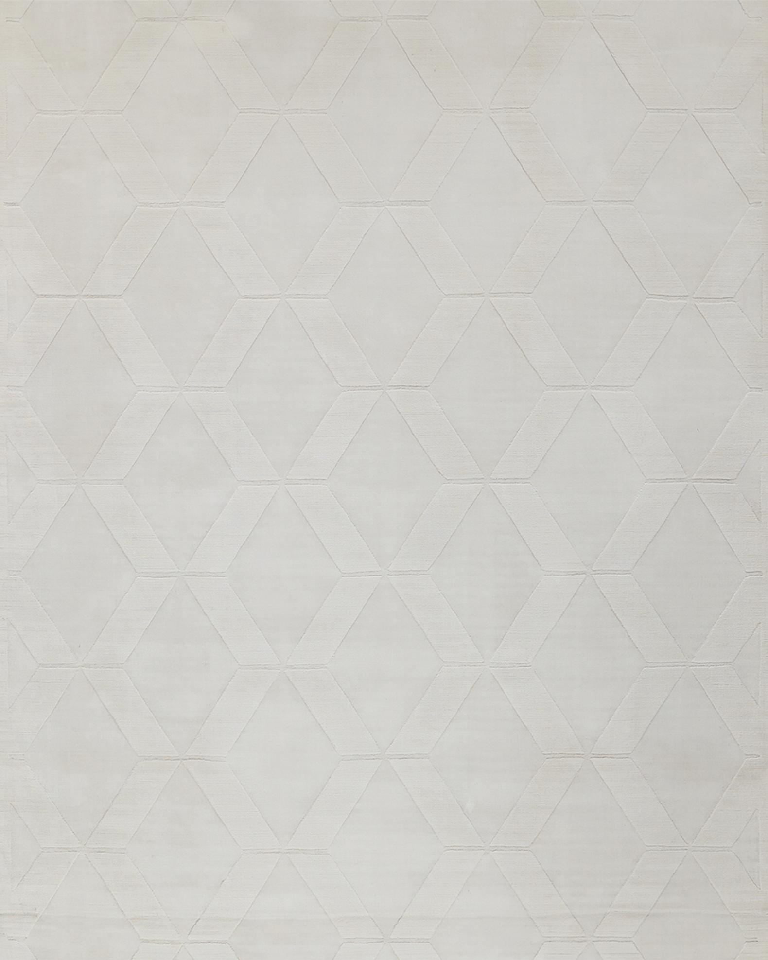 Exquisite Rugs Brunello Hand-Loomed White Rug, 4' x 6' | Neiman Marcus