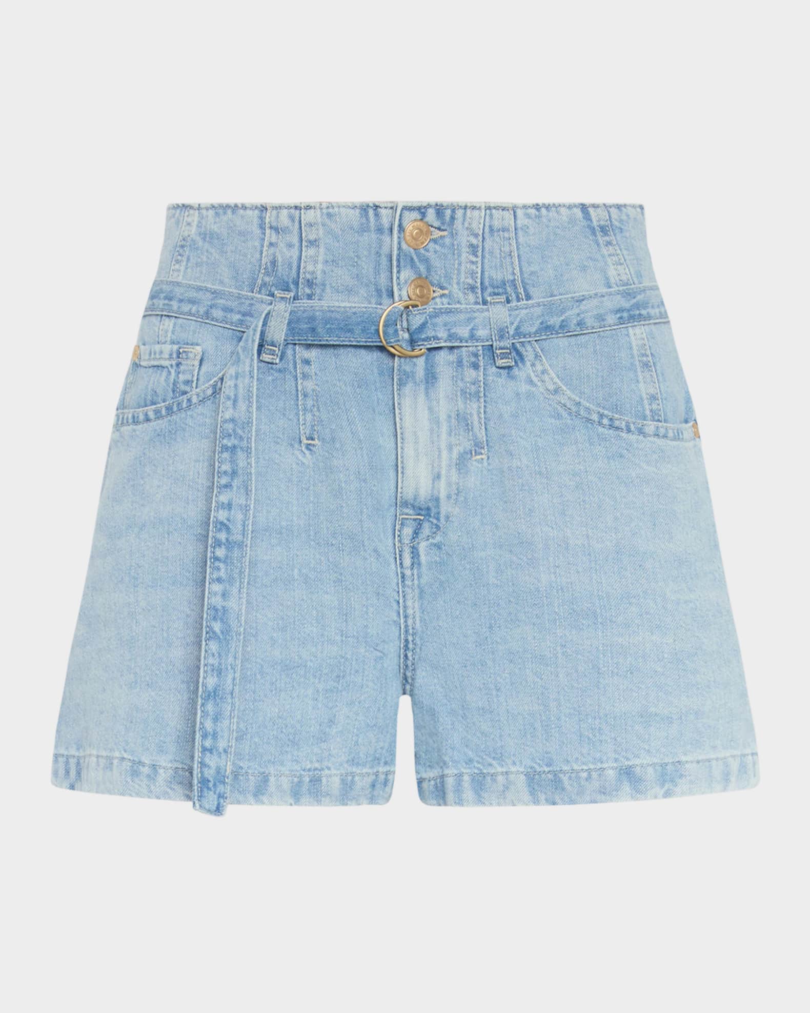 Belted Shorts  0
