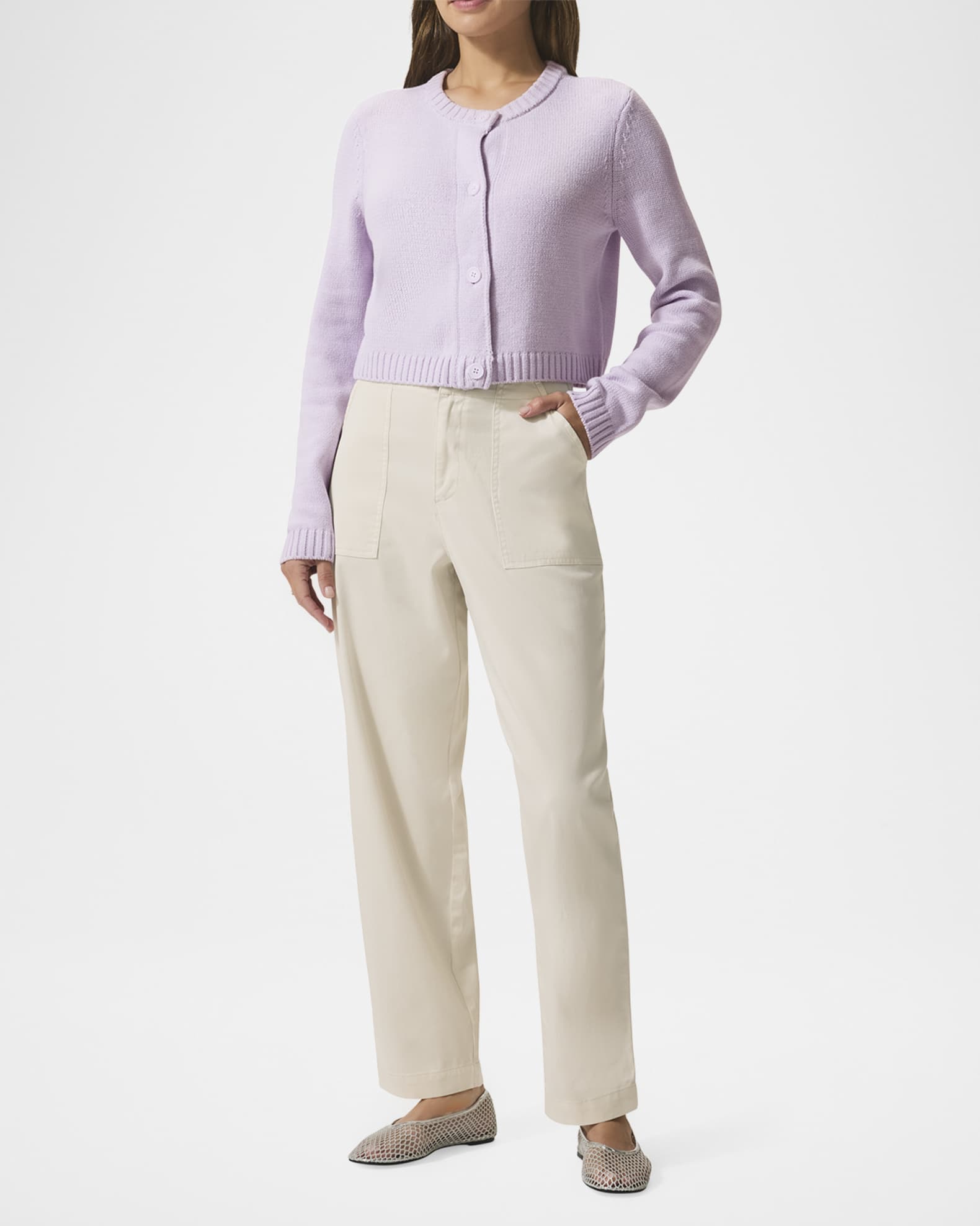 Good Fortune Barrel-Leg Pants 1