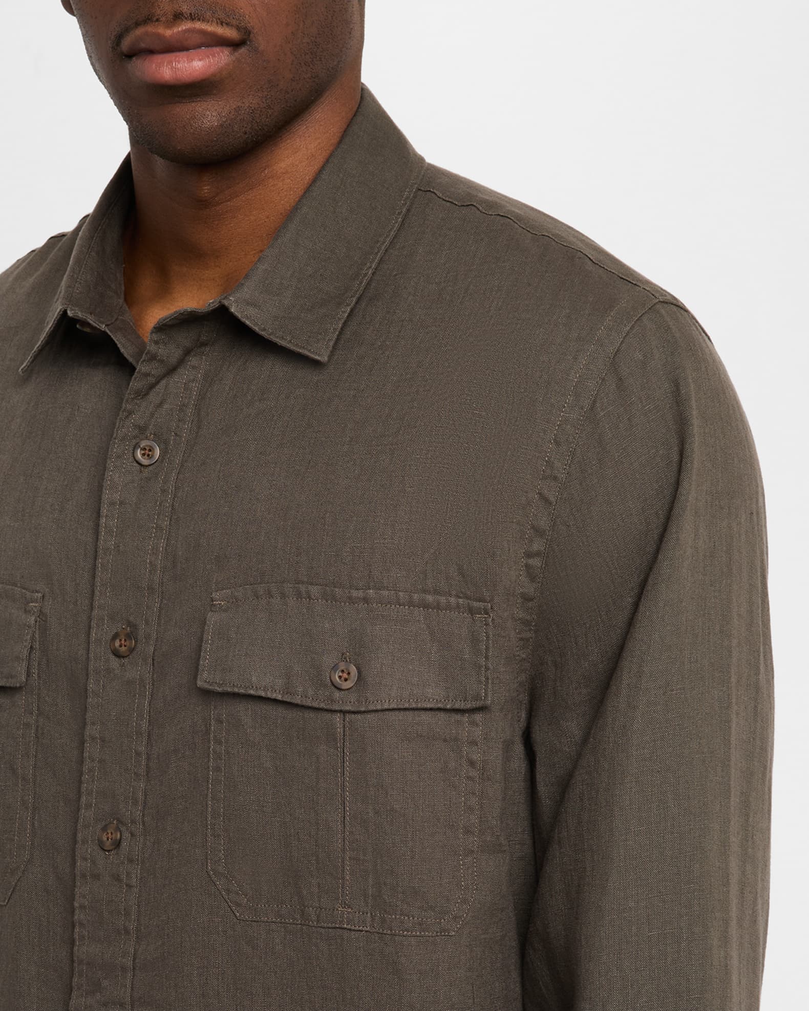 Men's Relaxed Utility Overshirt