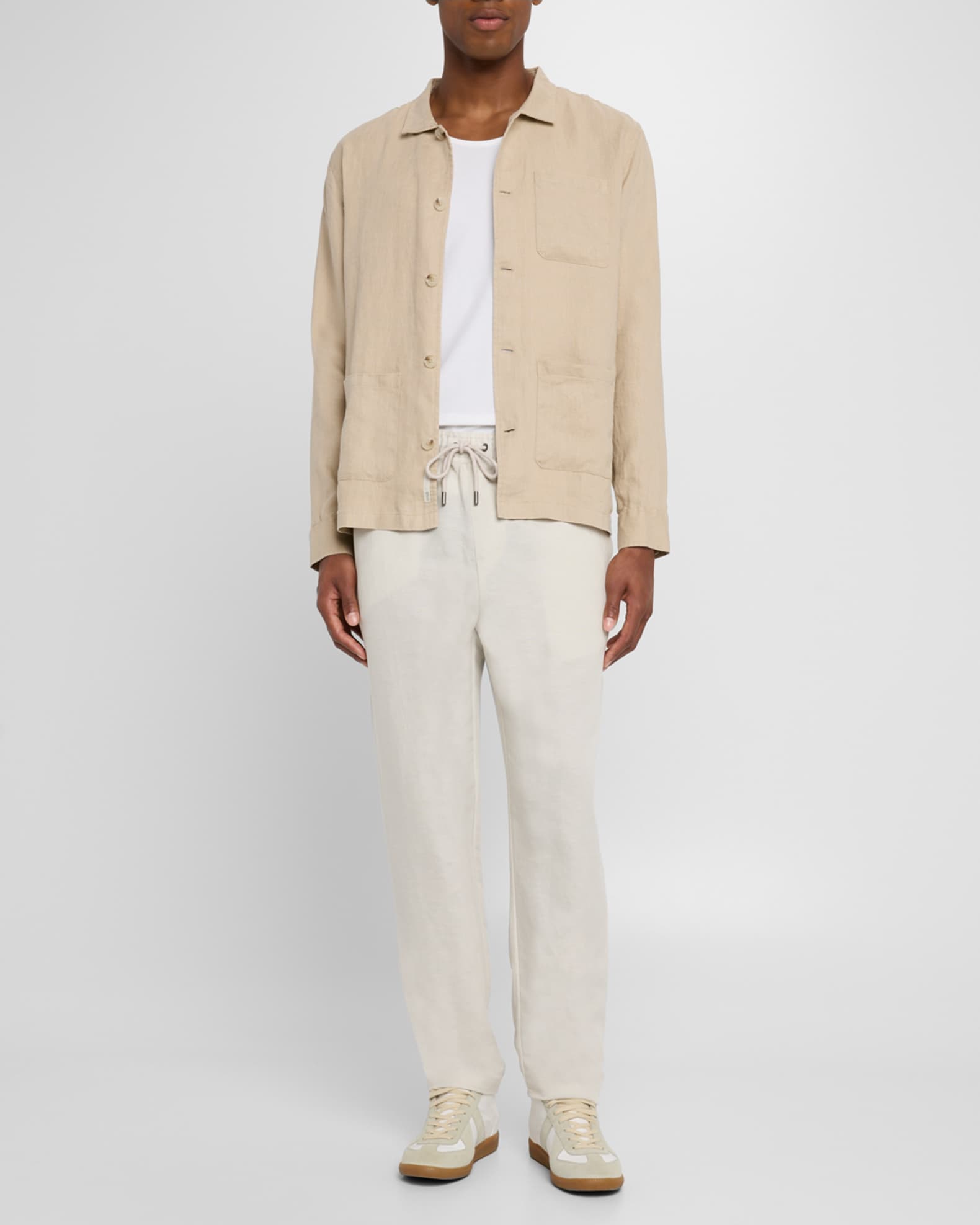 Men's Linen Overshirt 1