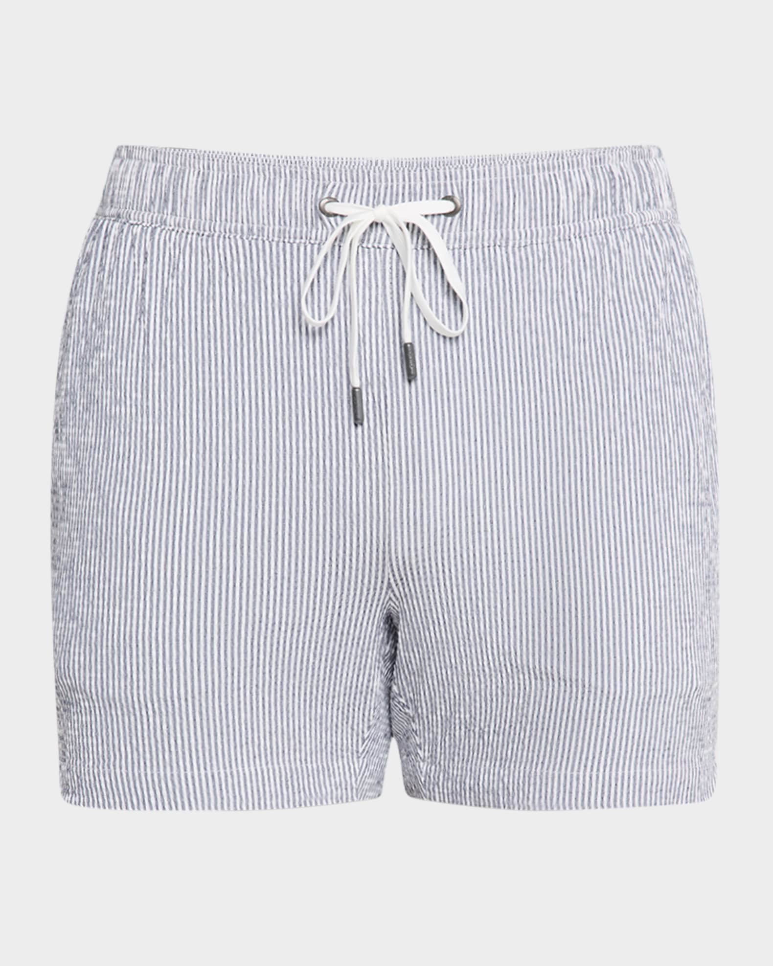 Men's Charles Seersucker Stripe Swim Trunks, 5" Inseam 0