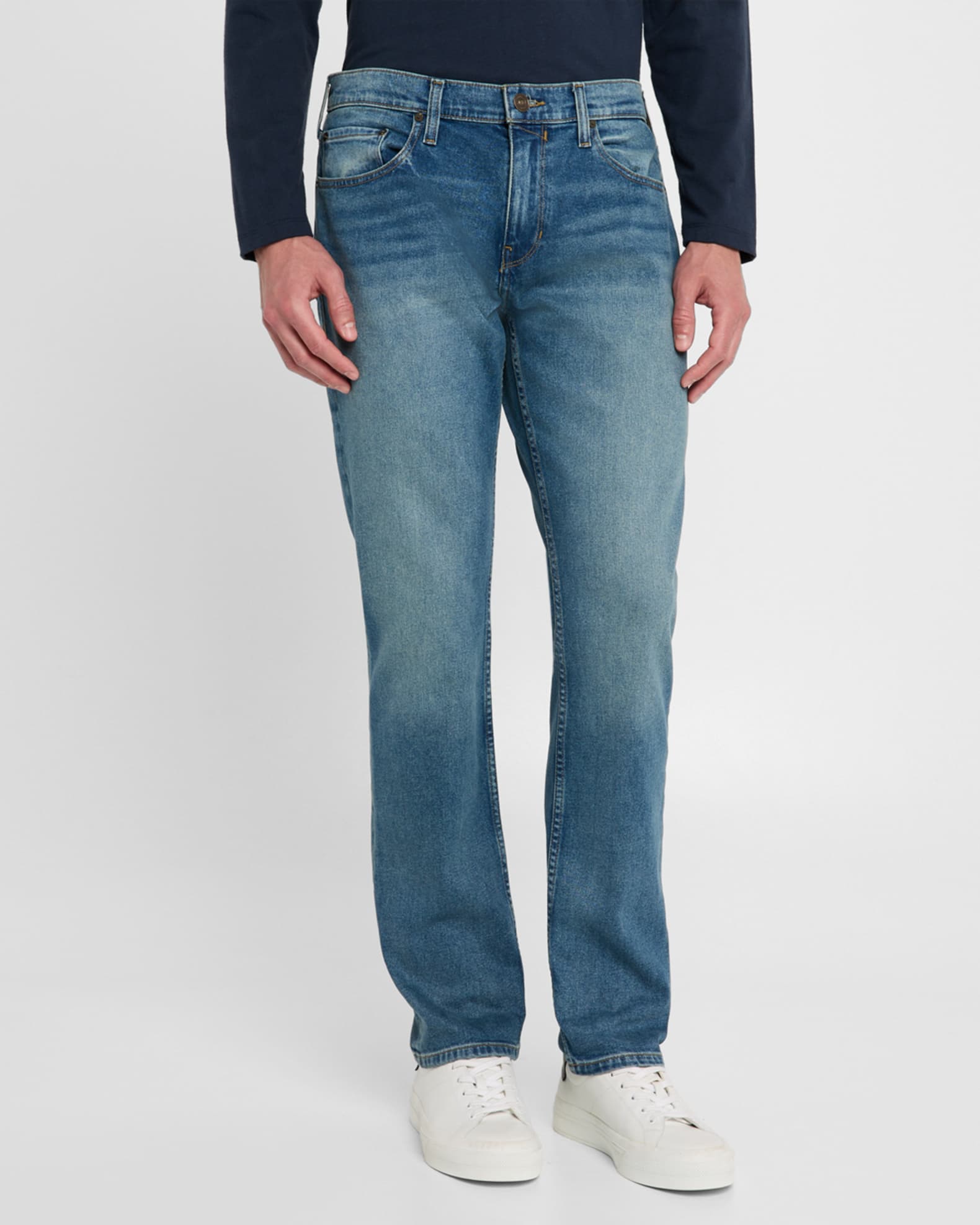 PAIGE Men's Federal Slim-Straight Jeans | Neiman Marcus