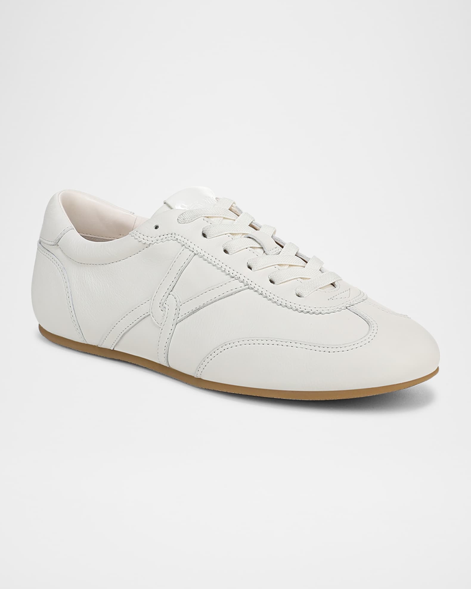 Veronica Beard Riviera Leather Sneakers | Neiman Marcus