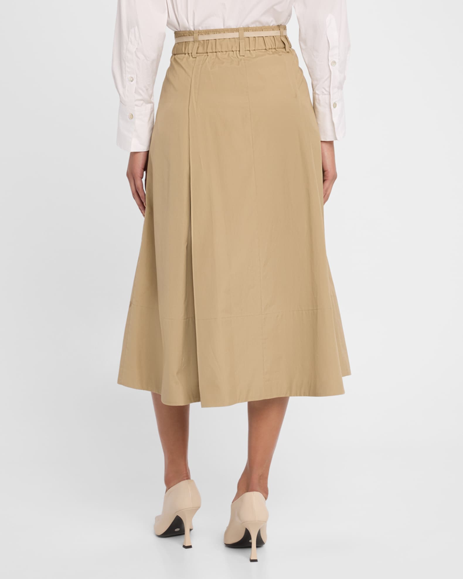 逆輸入 Vince Canvas Tape Skirt | Neiman Marcus ひざ丈スカート