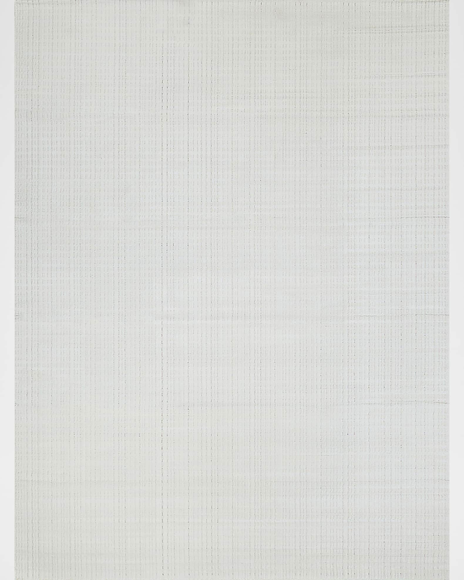 Cabrini Hand-Loomed White Rug 0