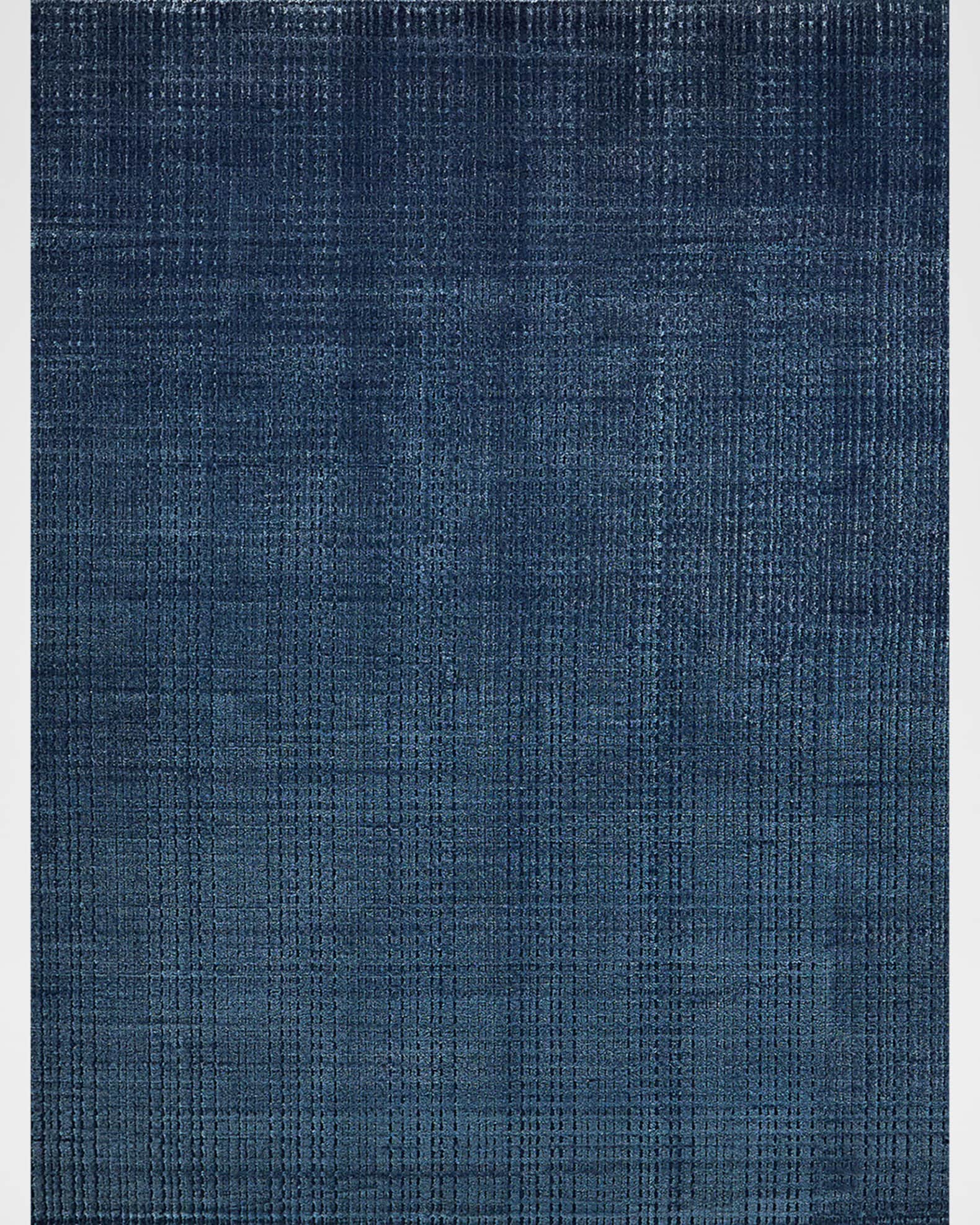 Cabrini Hand-Loomed Navy Rug 0