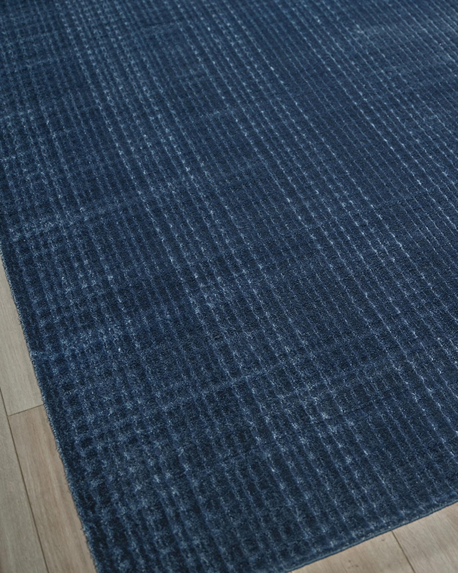 Exquisite Rugs Cabrini Hand-Loomed Navy Rug, 4' x 6' | Neiman Marcus