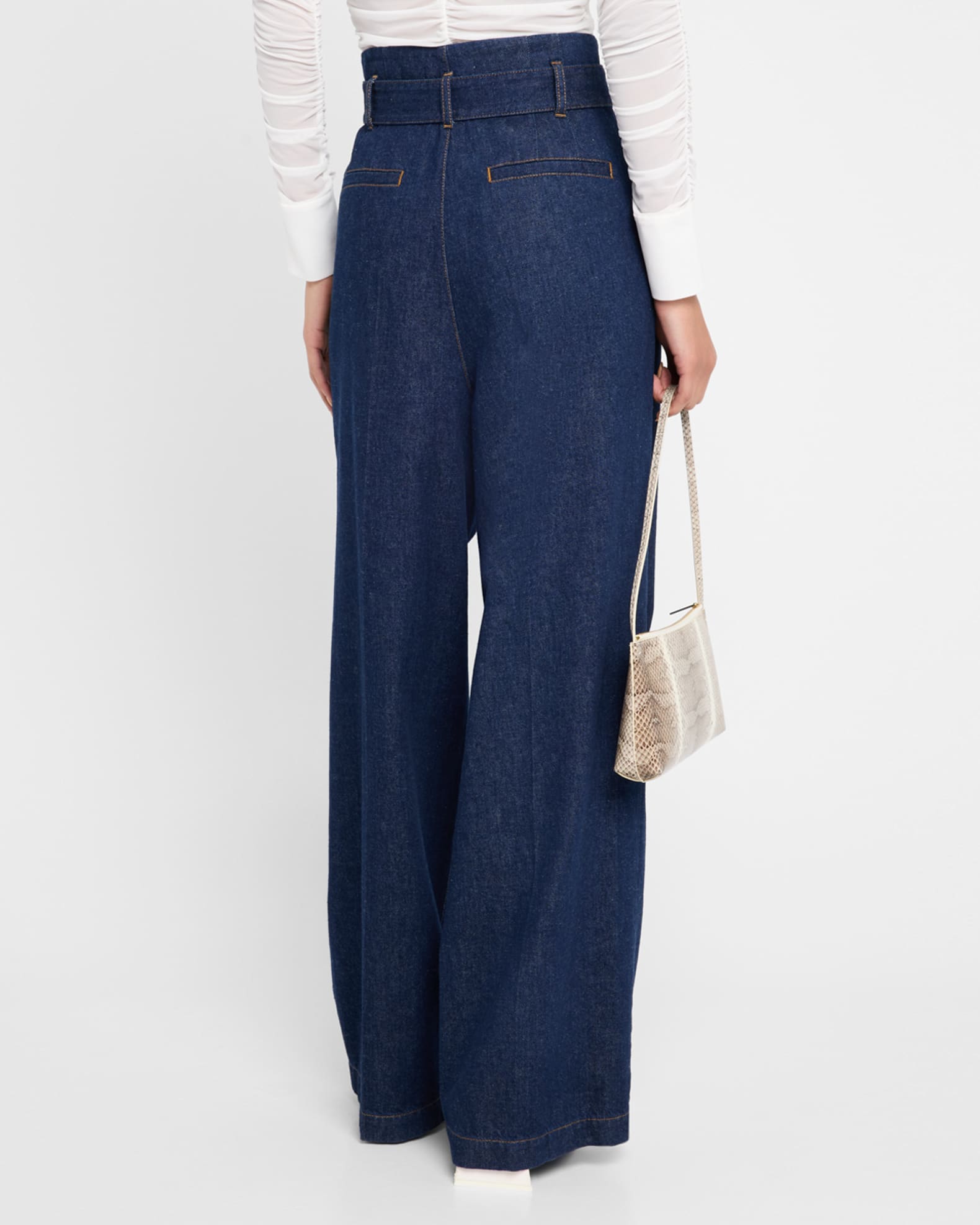 The Paper Bag Belted Trousers  1