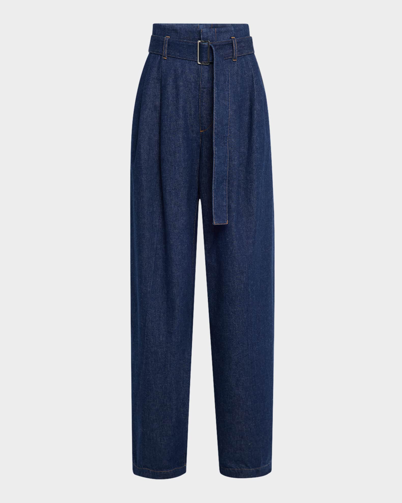 The Paper Bag Belted Trousers  0