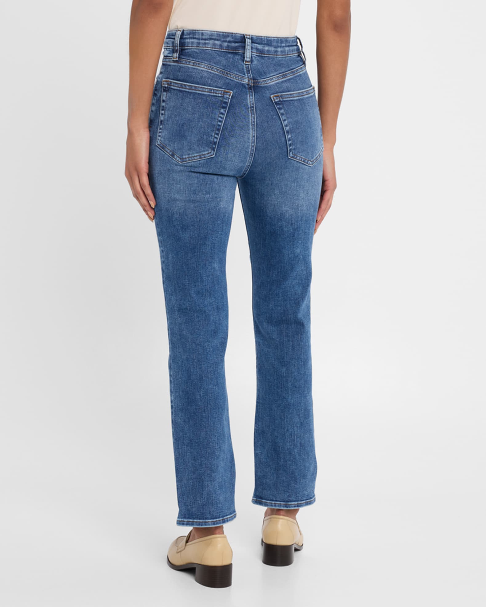 FRAME The Pencil Crop Jeans | Neiman Marcus